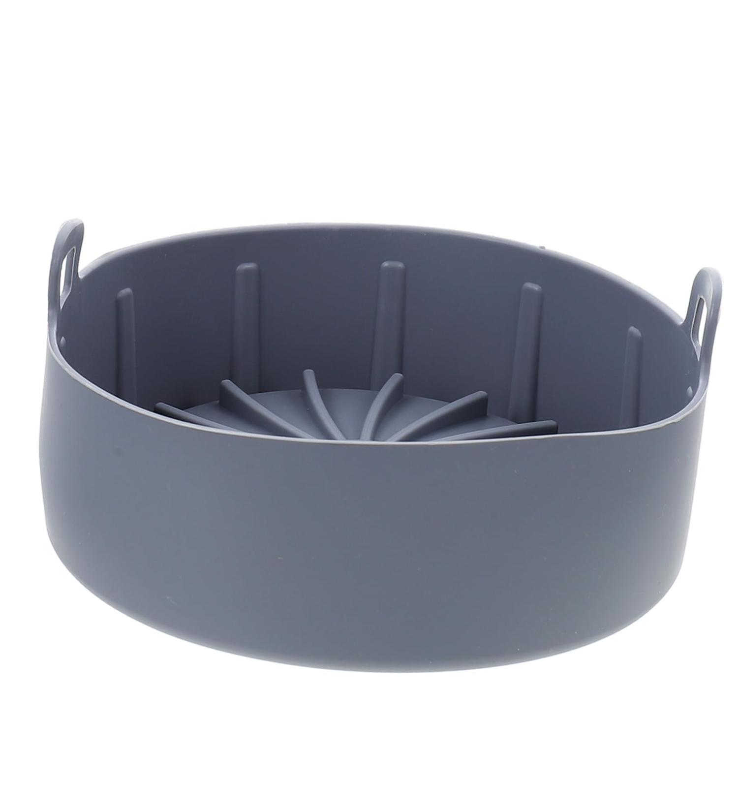 Zerodeko Air Fryers Bottom Accessories Round Reusable Parchment Grade Food Basket Baking Liner Bakeware Replacement Pot Grey 20X20CM - Buy Online on GoSupps.com