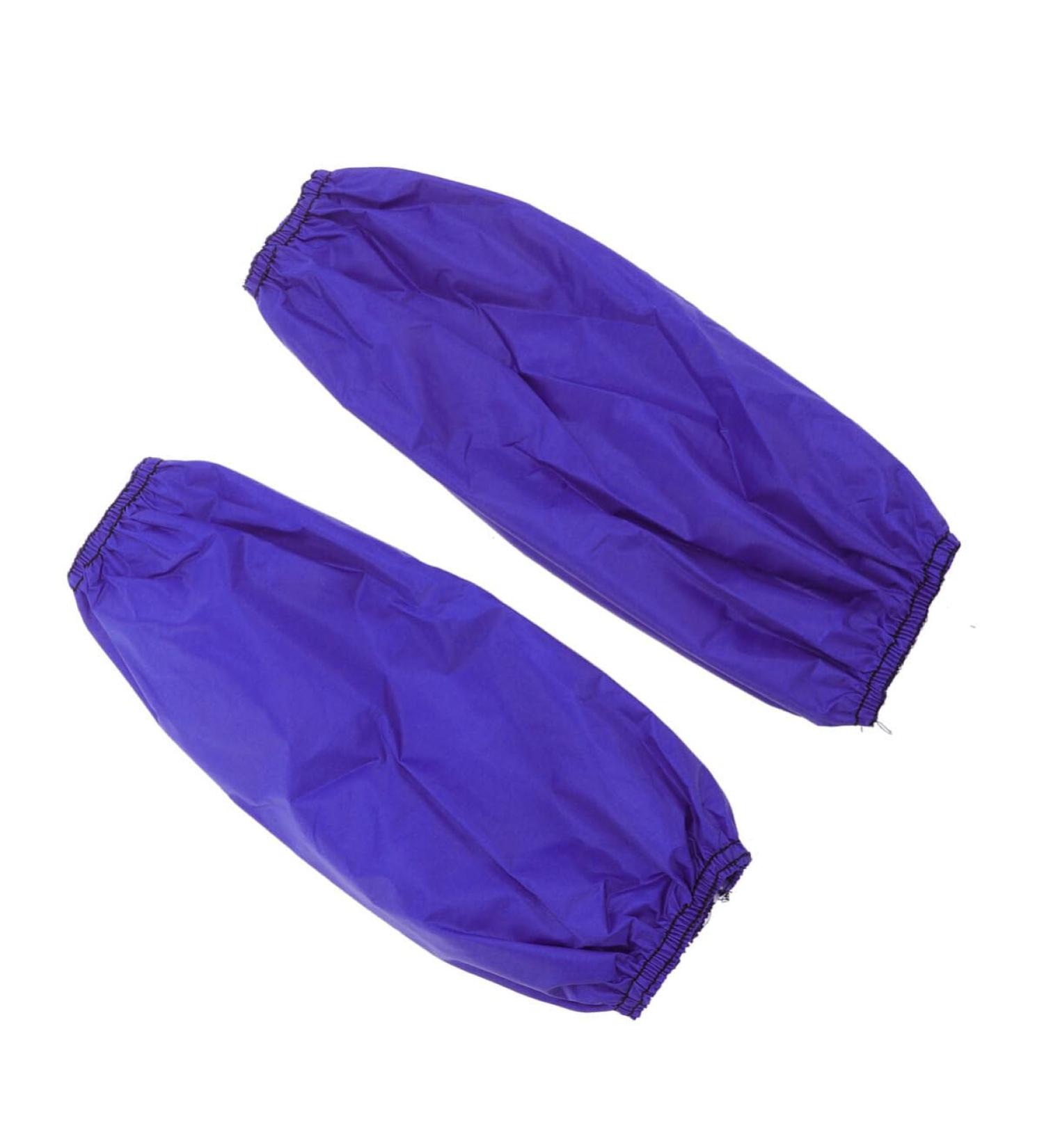 Fomiyes 5 Pairs PVC Arm Protective Sleeves - Waterproof Kitchen & Cleaning Oil Resistant Cuff Covers - Blue M - Buy Online on GoSupps.com