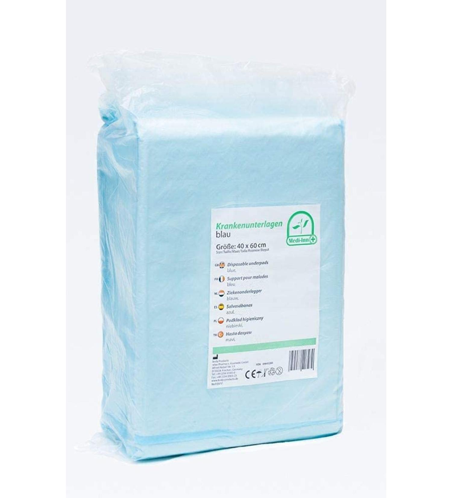 Medi-Inn Disposable Medical Underpads 40x60 cm - 6-Ply 60 Pieces for Superior Protection & Comfort - Buy Online on GoSupps.com