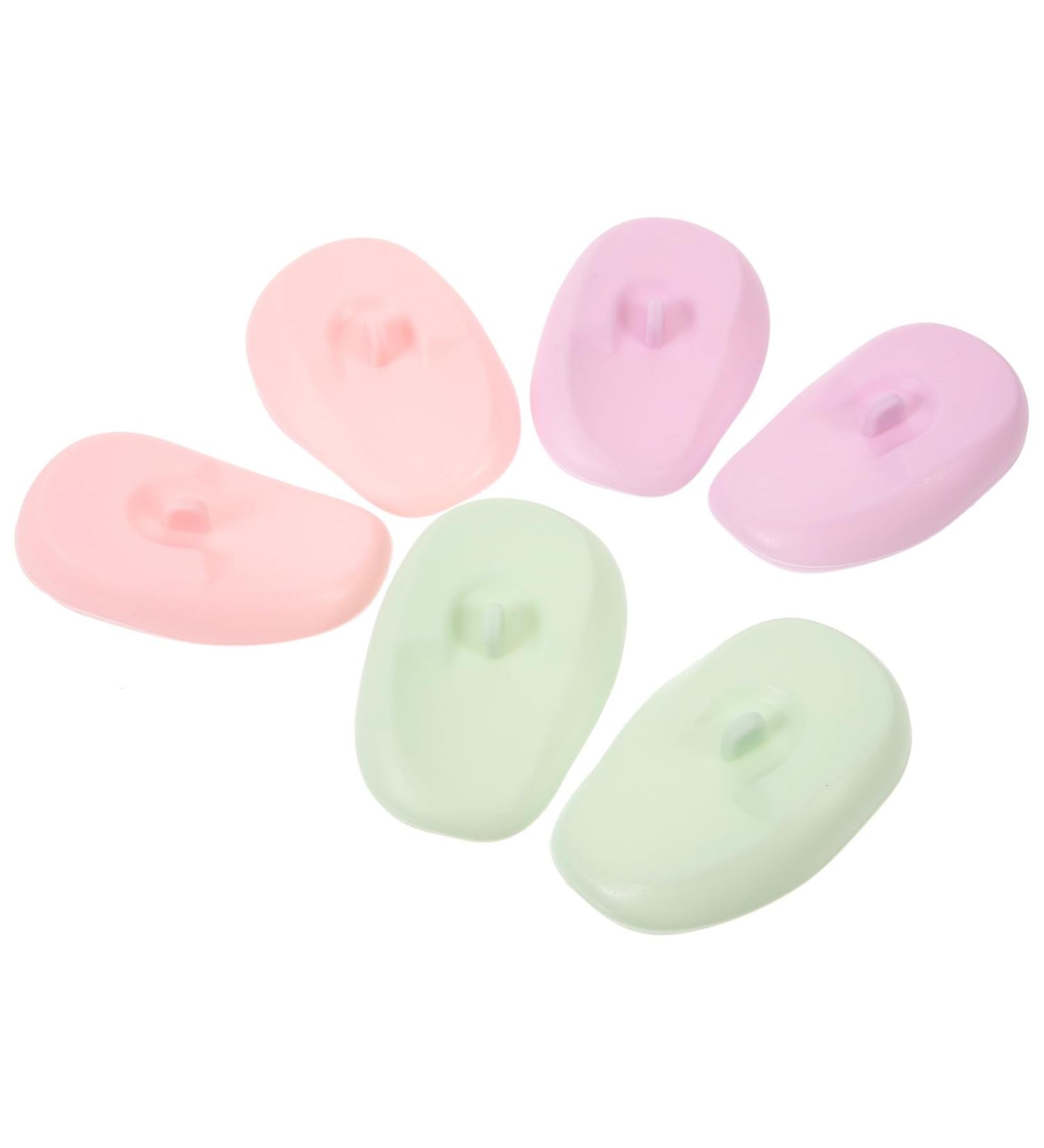 PLAFOPE 3 Pairs Silicone Earmuffs Ear Cover Hair Dye Ear Protector Cover Shower Ear Cap Hair Coloring Earmuffs Hair Color Ear Protectors Ear Guard for Shower Keep Warm Ear Muffs - Buy Online on GoSupps.com