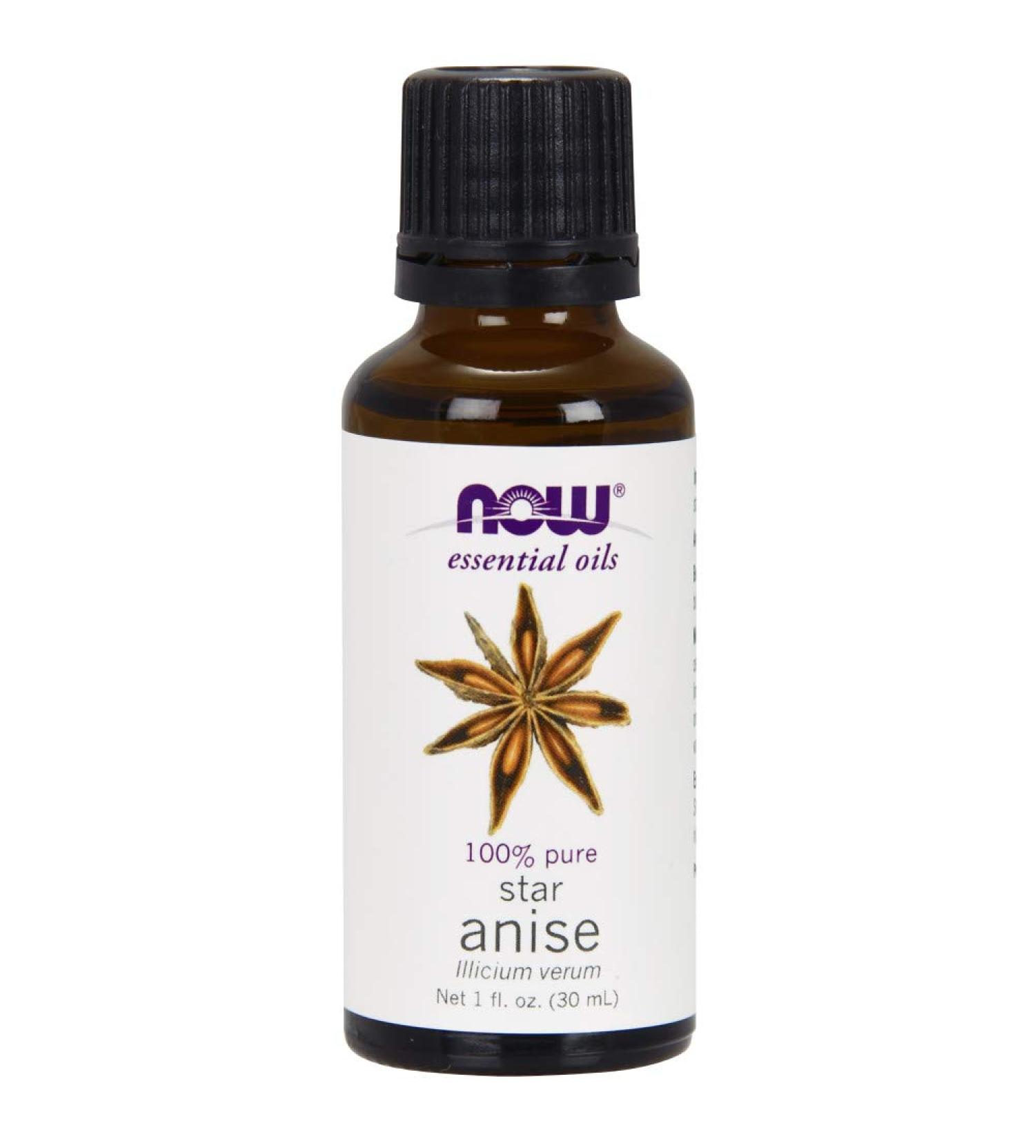 NOW Anise Oil 1-Ounce Pack of 2 | Pure & Natural Essential Oil - Buy Online on GoSupps.com