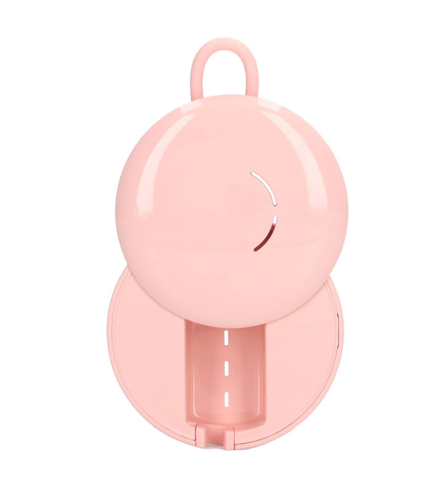 Portable Mini Toothbrush Cleaning Case - Silicone Band USB Charger Lightweight ABS - Pink - Buy Online on GoSupps.com