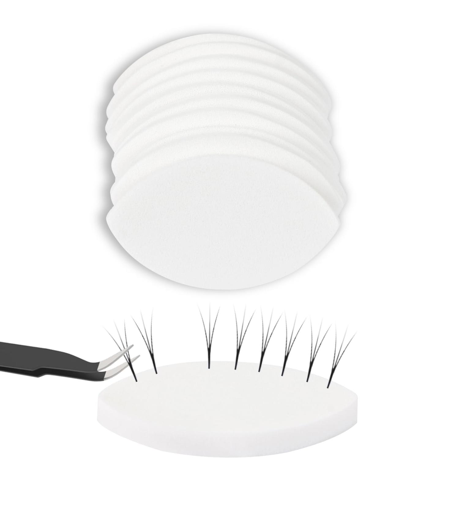 Buy MIDELONG Lash Sponges - Eye-Shaped Disposable Makeup Sponge for Eyelash Extensions - 10 Pack for Beginners | International Shipping Available - Buy Online on GoSupps.com