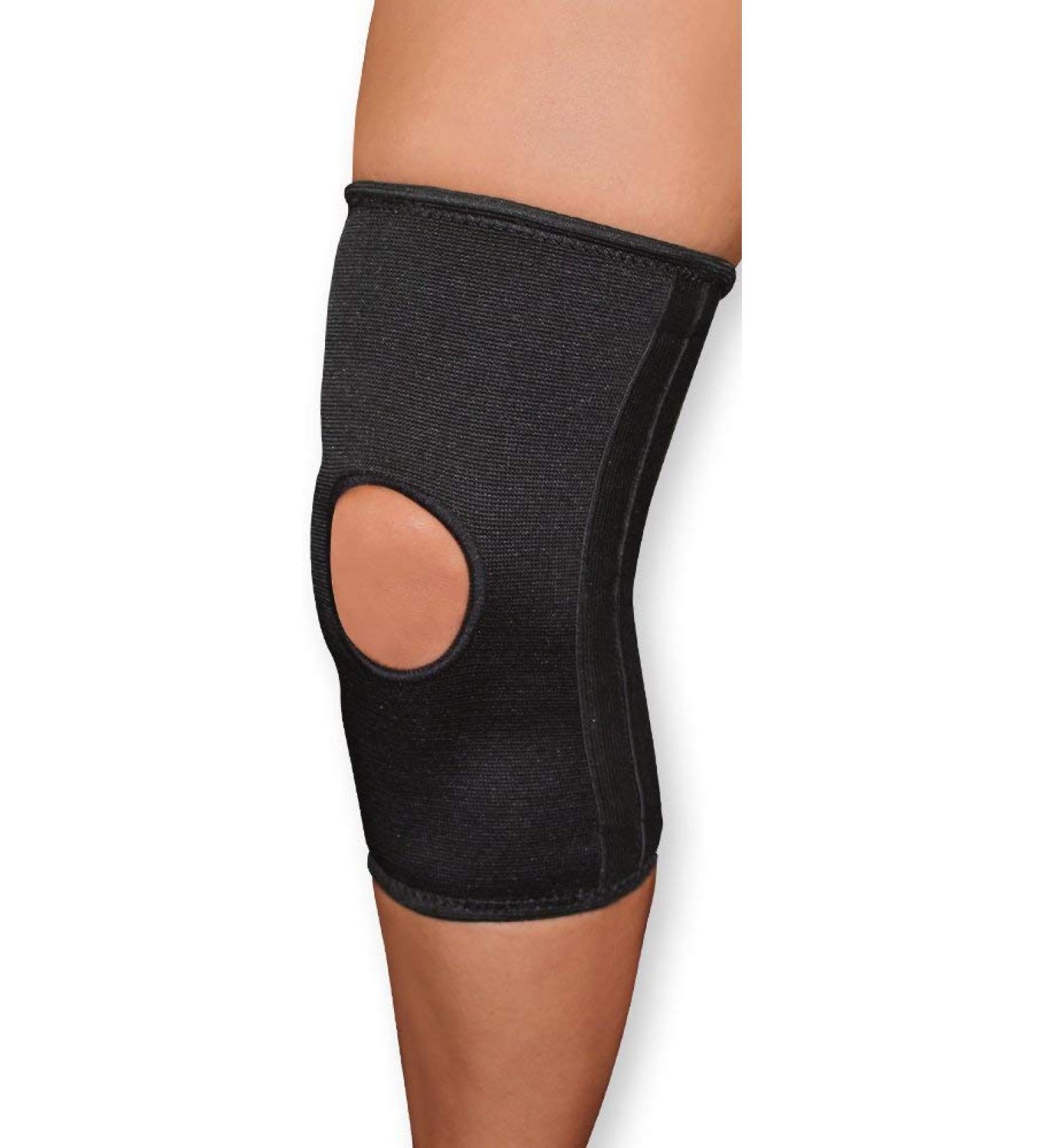 Elastic Knee Black Stabilizer Large/Extra Large