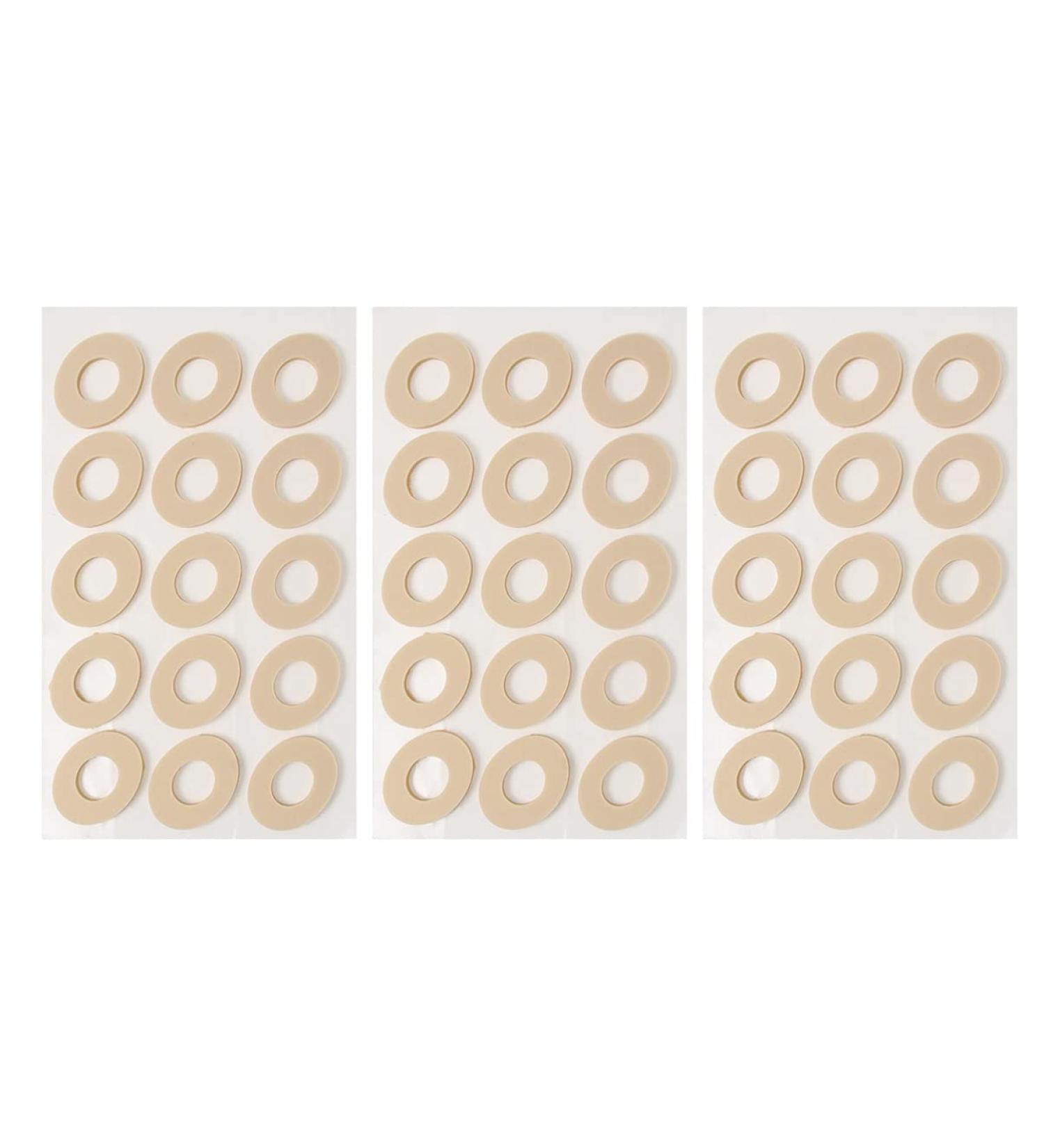Ciieeo 45Pcs Soft Foam Callus Cushions - Waterproof U-Shaped Corn Pads with Self-Adhesive for Foot Care - Buy Online on GoSupps.com