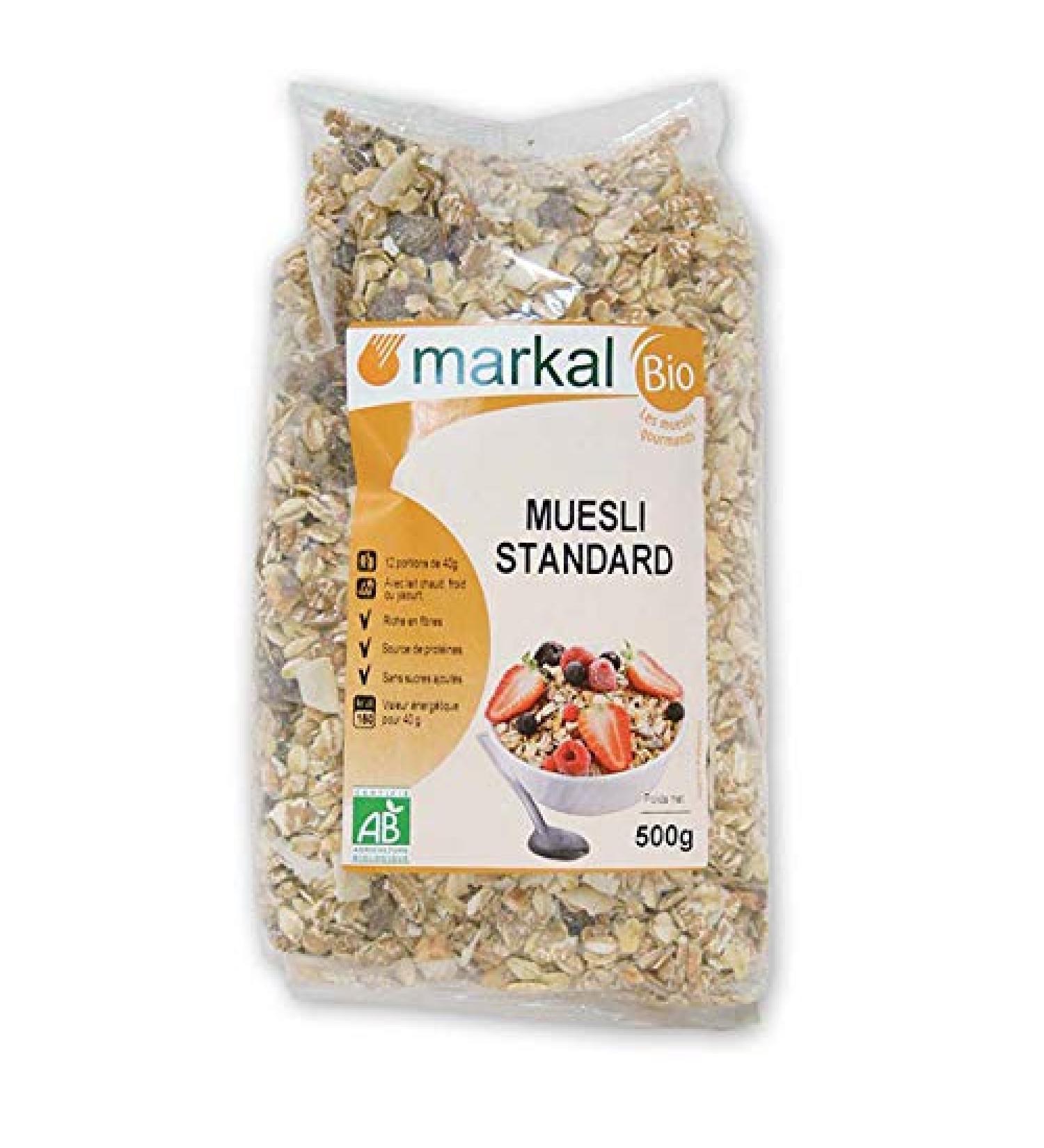 Markal - Muesli Standard 500G - Vendu par unit  - Buy Online on GoSupps.com