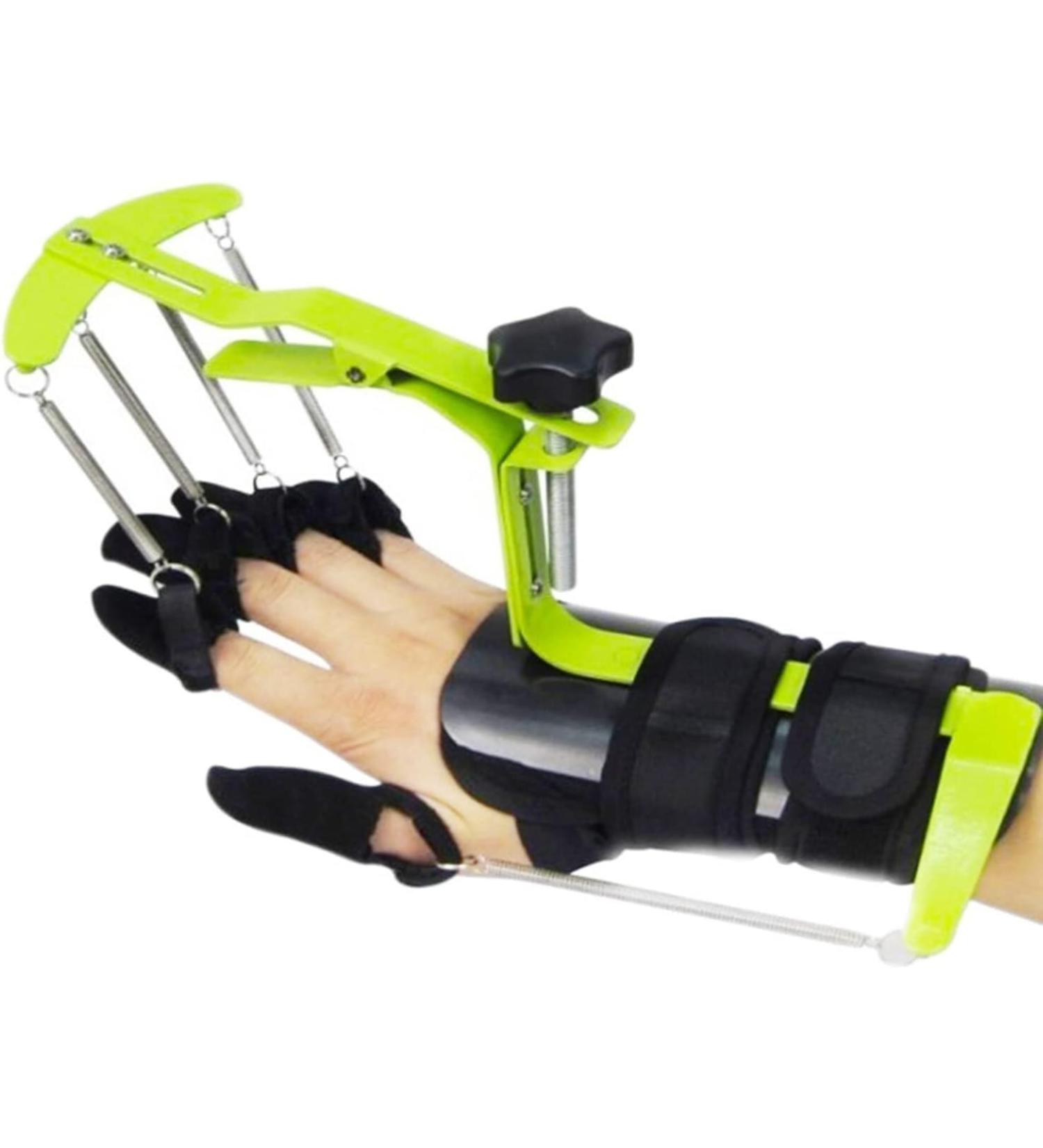 Finger Rehabilitation Trainer & Wrist Orthotic Exerciser for Hand Stroke Recovery | Hemiplegia Support & Functional Training - Buy Online on GoSupps.com