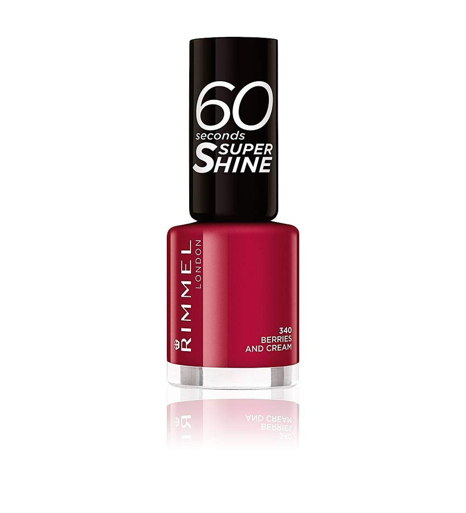 Rimmel 60 Seconds N/Polish Berries&Cream ivory Berries&Cream ivory 1 count (Pack of 1)