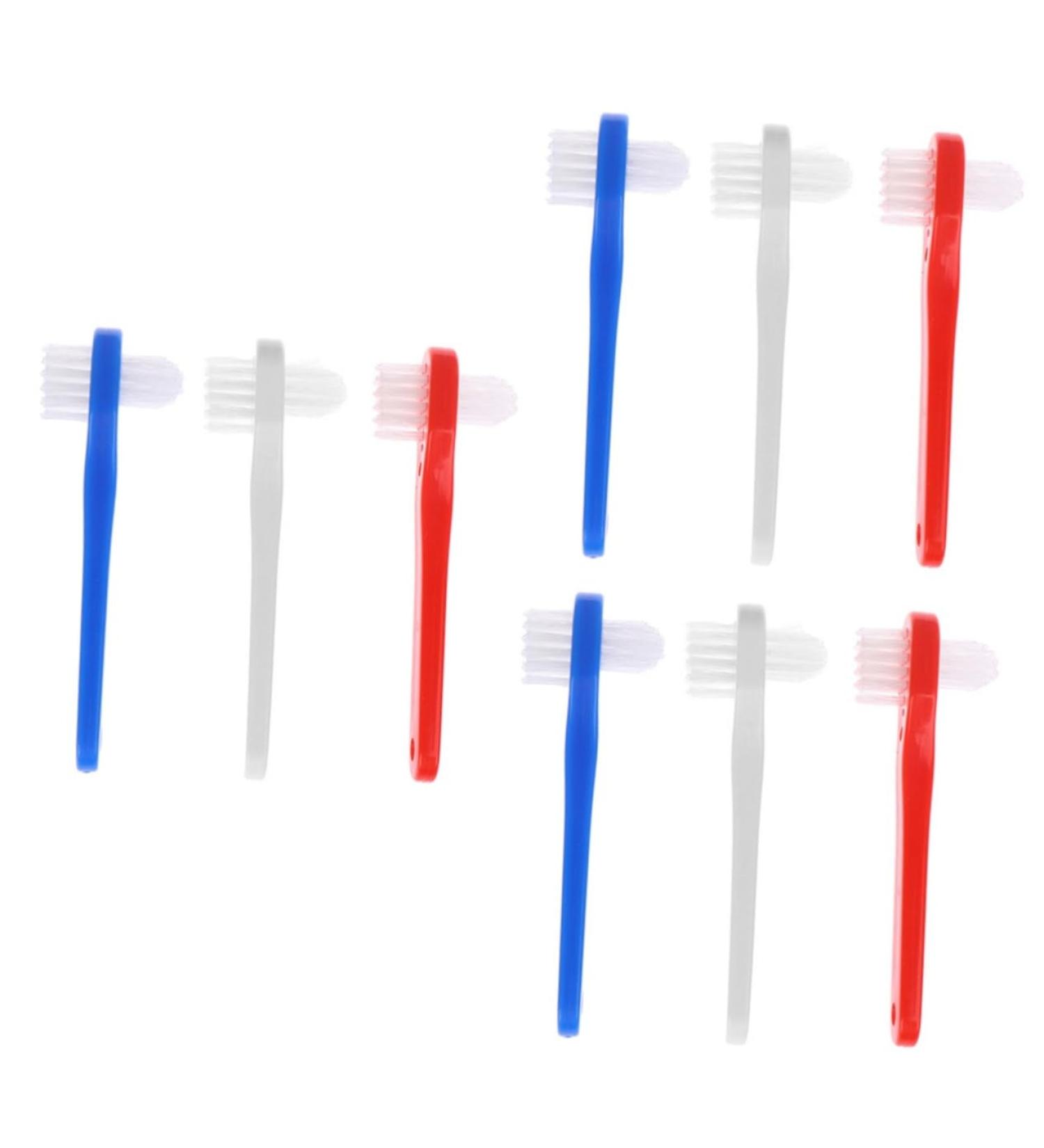 Healeved 9 STK Double-Sided Toothbrush & Prosthesis Cleaner Effective Oral Care Tools for Travel | Quality Dental Accessories - Buy Online on GoSupps.com