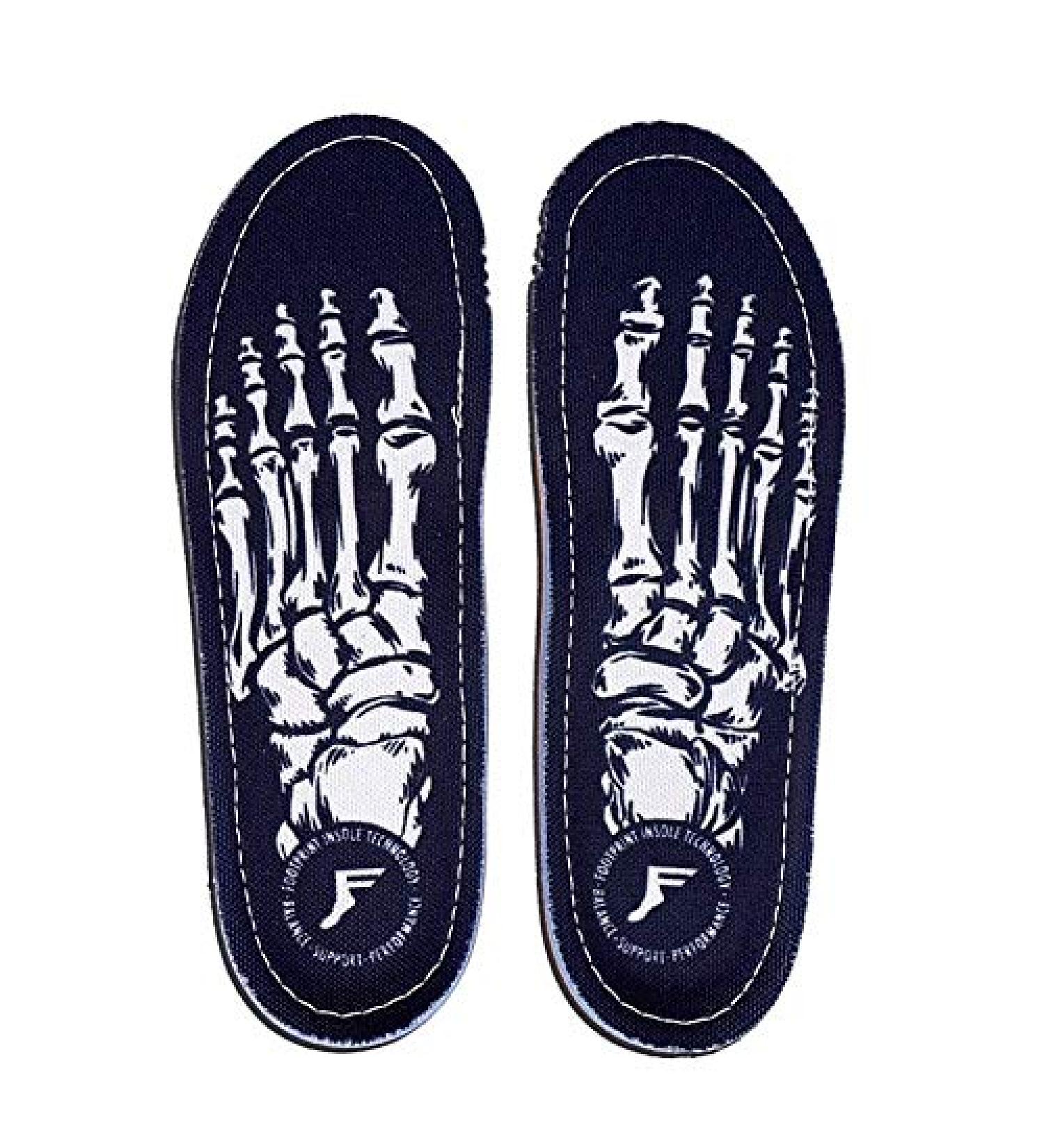 Buy Footprint Insoles Kingfoam Orthotics FP Insoles - 5mm for M10/10.5 W12/12.5 in Skeleton Black | International Shipping Available - Buy Online on GoSupps.com