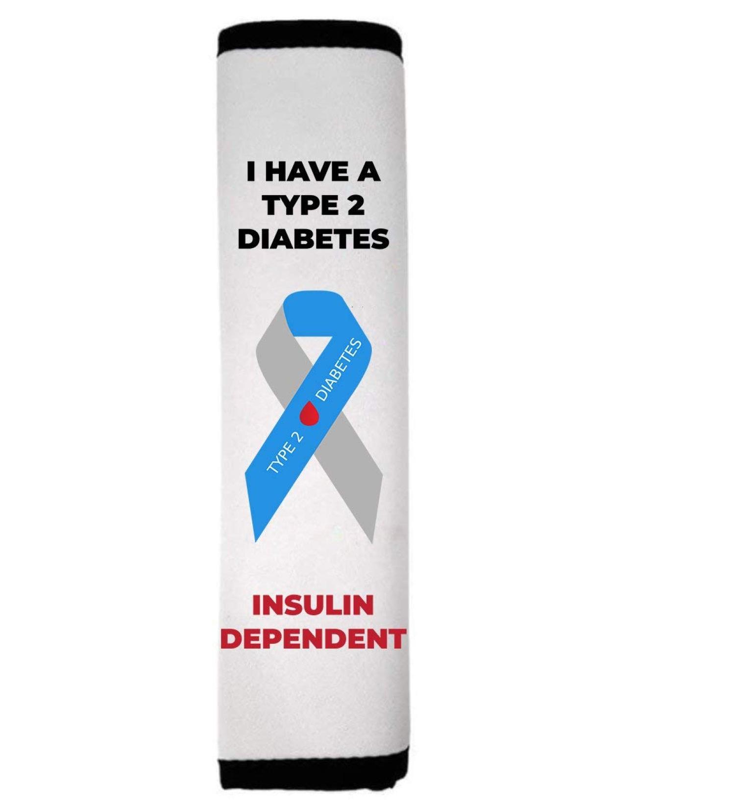 Medical Alert Seat Belt Cover for Type 2 Diabetes - Enhance Safety & Comfort | Shop Internationally Now - Buy Online on GoSupps.com