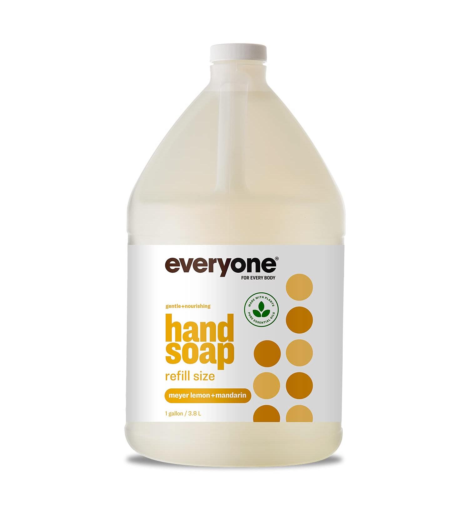 Everyone Hand Soap - Meyer Lemon Mandarin 128.5 Fl Oz | Eco-Friendly & Natural Clean - Buy Online on GoSupps.com