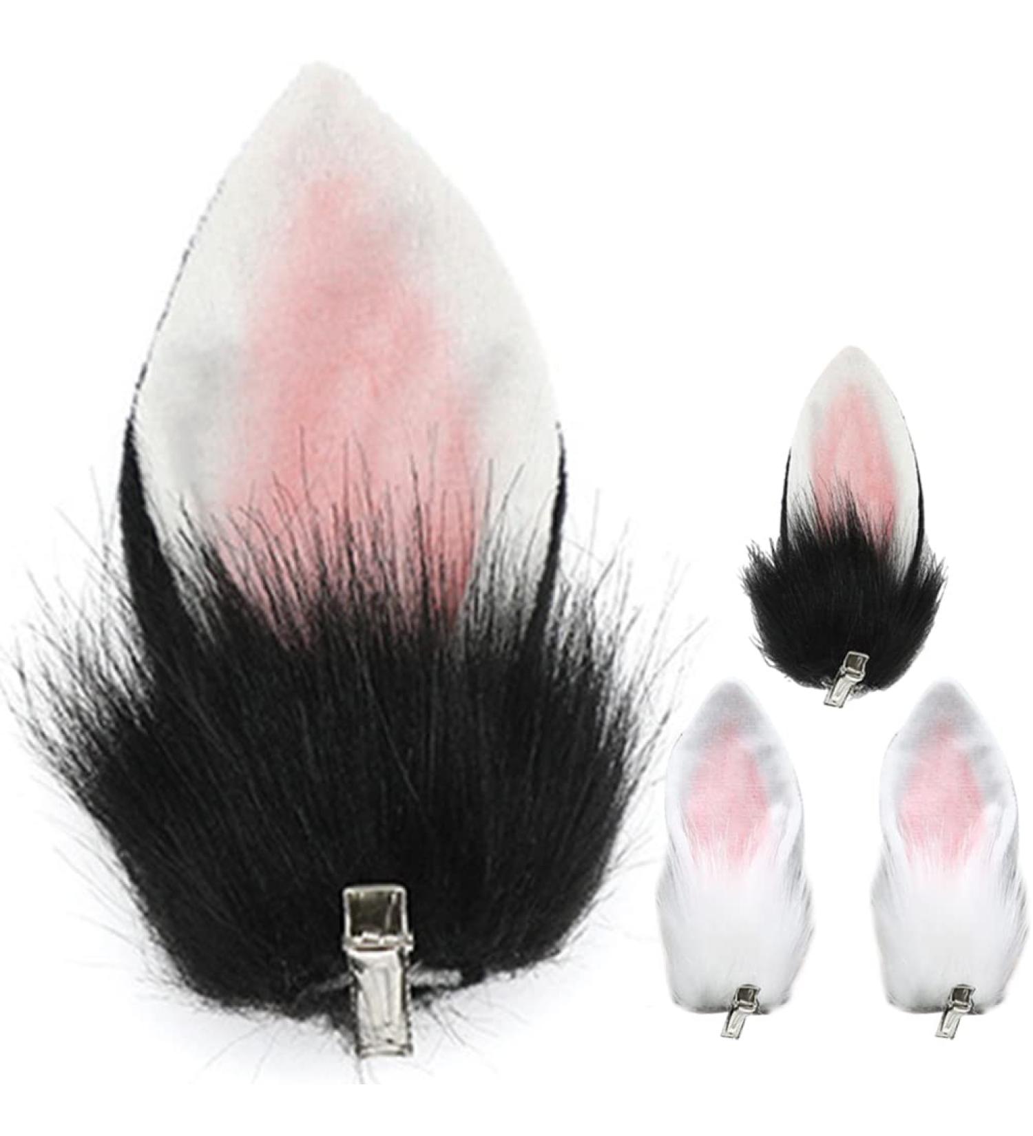 Toyvian 2 Pairs Bunny Hairpin Bunny Ears Clip Outfit for Girls Costume Party Accessory Cat Ear Hairpins Easter Hair Pins Mini Cat Ear Barrette Easter Girls Hair Clips Fairy Trinkets Plush - Buy Online on GoSupps.com