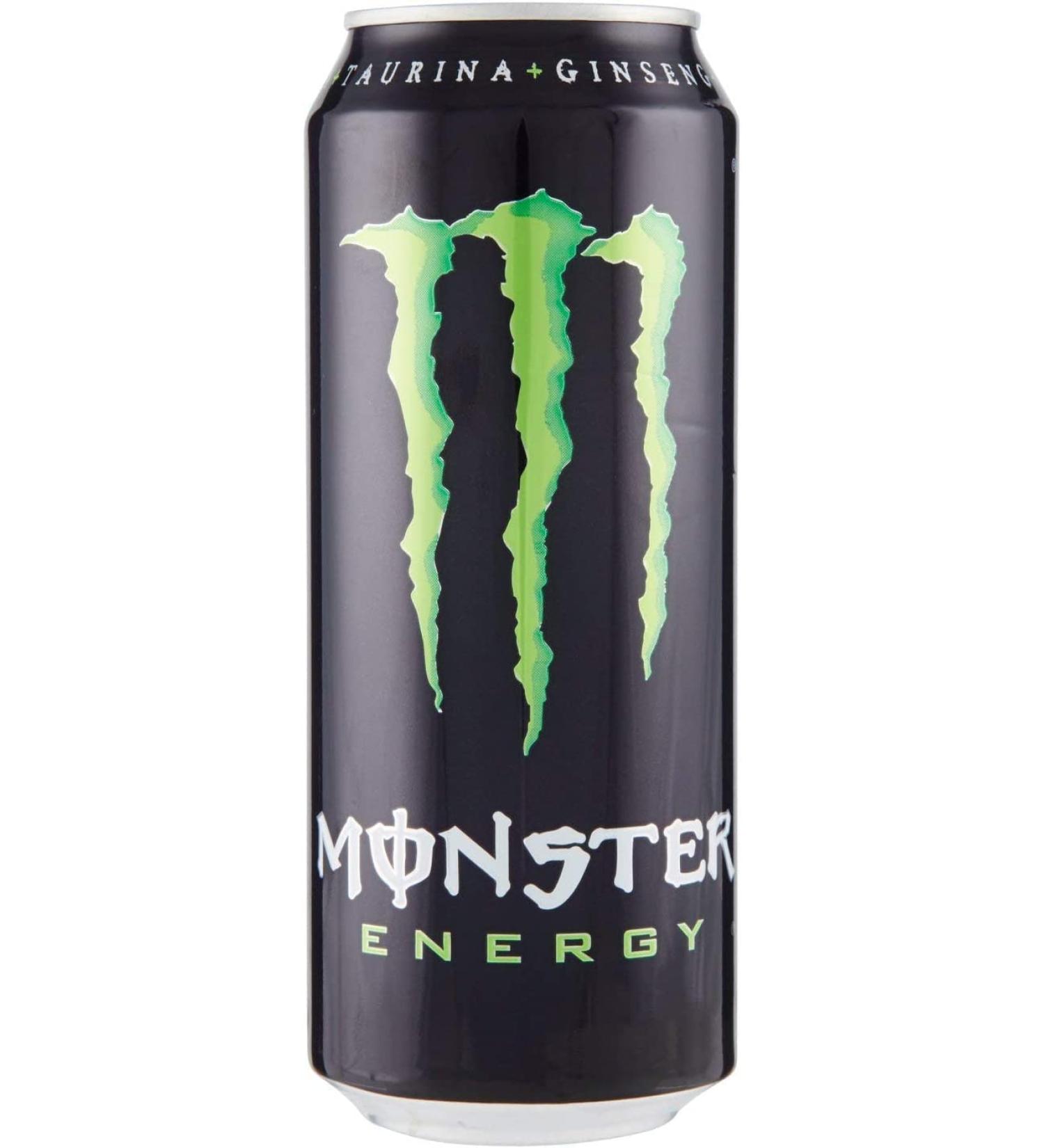 Monster Energy Green Drink energy drink with taurine ginseng vitamin B 500 ml nonalcoholic drink sports drinks - Buy Online on GoSupps.com