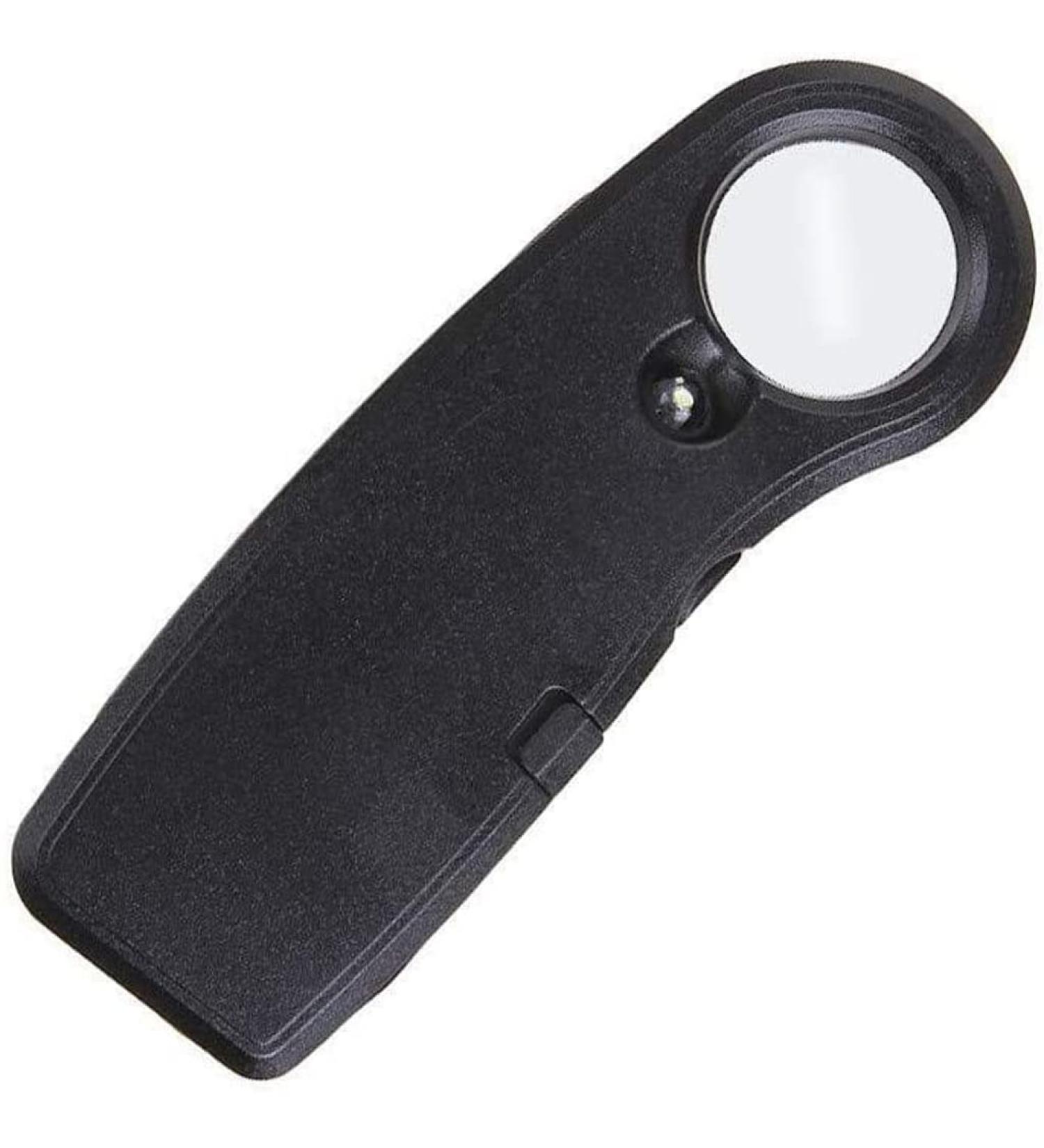OUSIKA Magnifying Glass Foldable High-Definition 10x Magnifying Glass with Led Light Jewelry Stamp Coin Identification Tool Student Elderly Reading Magnifying - Buy Online on GoSupps.com