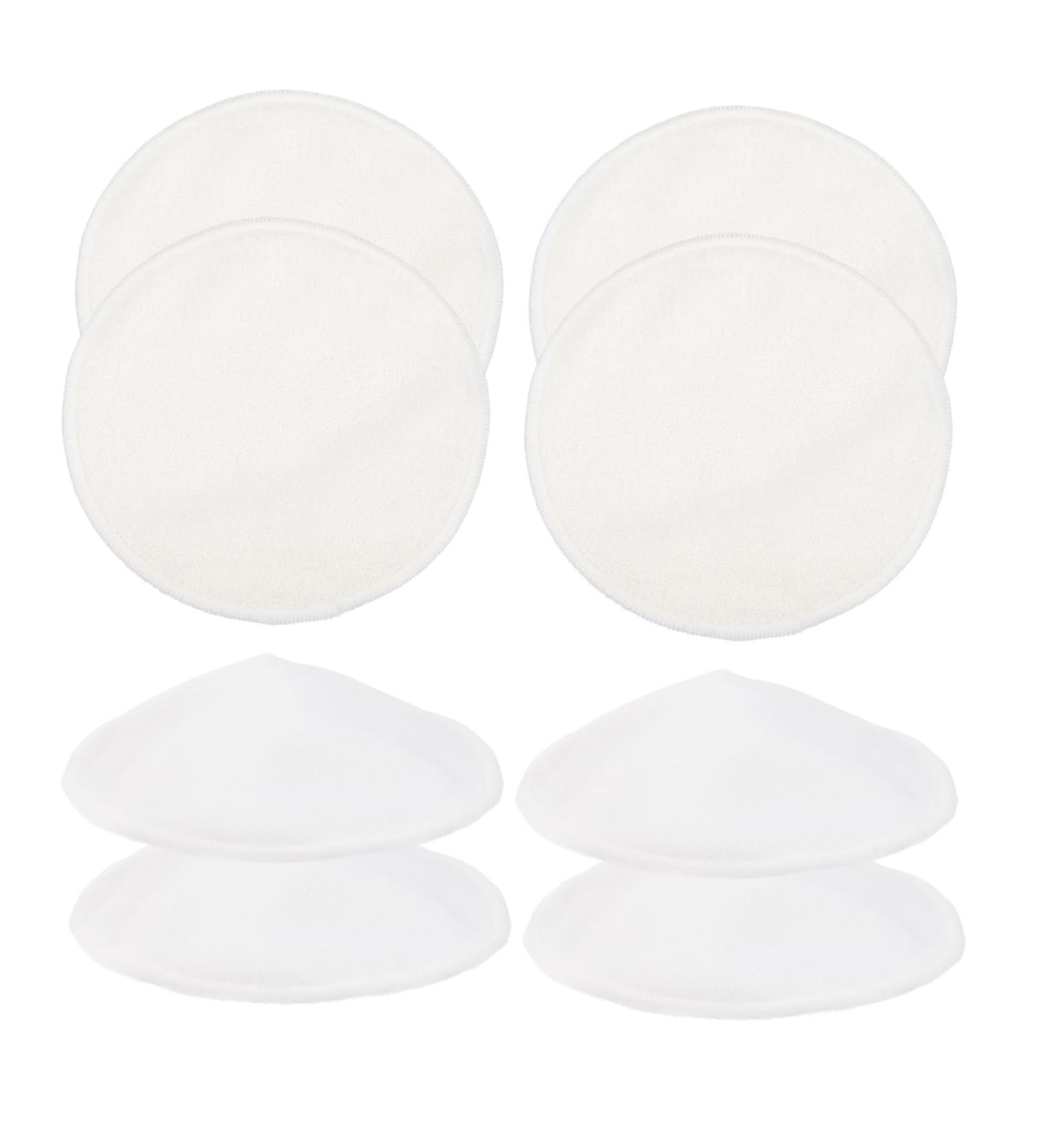 VICASKY 8 Pcs Washable Cotton Breast Pads for Pregnant Women - Soft & Comfortable Nursing Bra Inserts - Buy Online on GoSupps.com