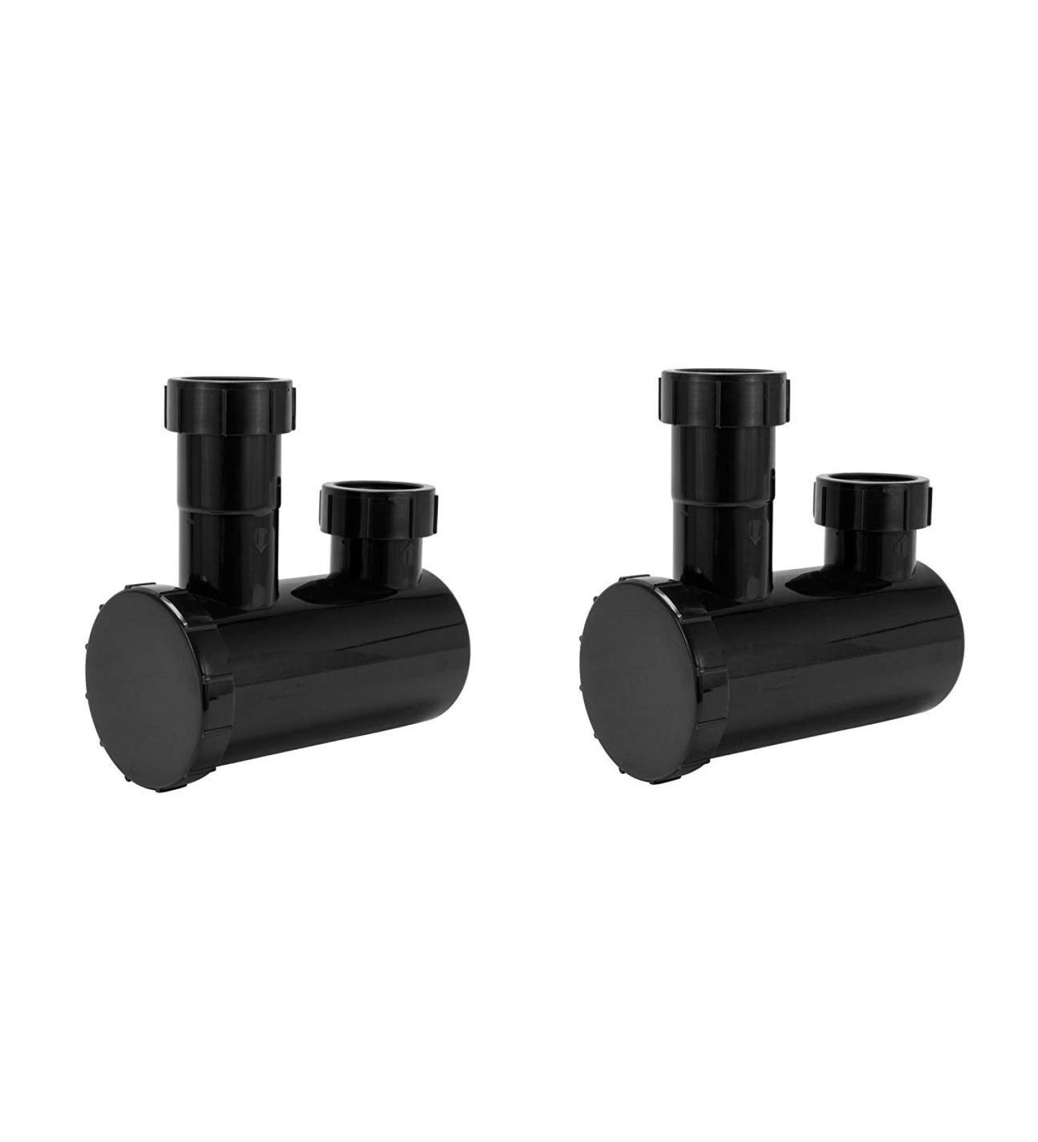 OMWAH Universal P Trap Shampoo Bowl Sink Hair PVC P Trap Beauty Barber Salon Equipment (2)