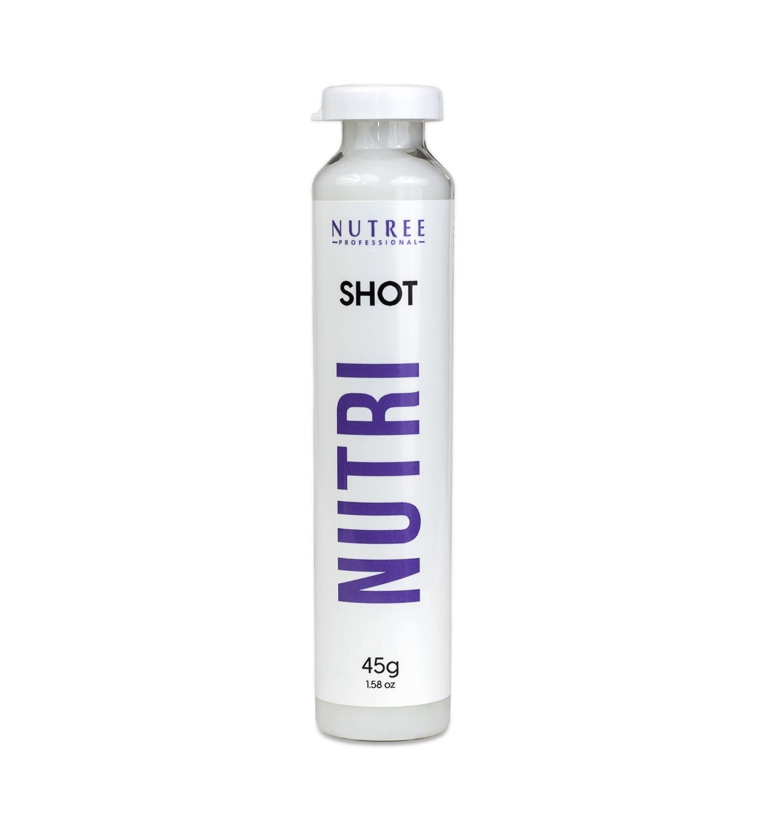 Nutree Professional Hair Treatment with Hyaluronic Acid | Linseed Oil Deep Nourishment for Dry Damaged Hair - 1.58 oz - Buy Online on GoSupps.com