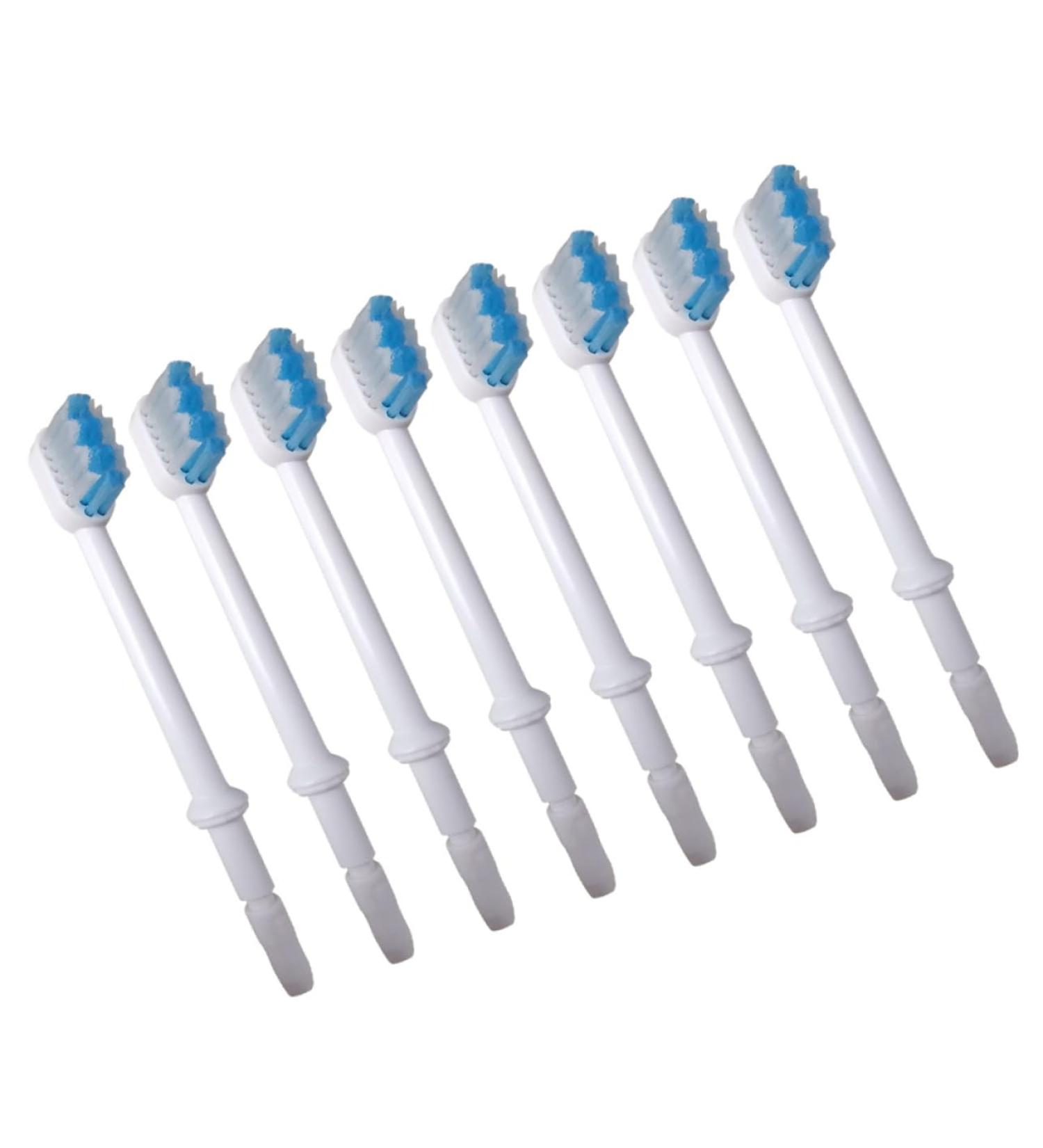 Minkissy 8-Pack Replacement Brush Heads for Electric Toothbrushes | Professional Water Flosser Tips | High-Quality Oral Care Accessories - Buy Online on GoSupps.com