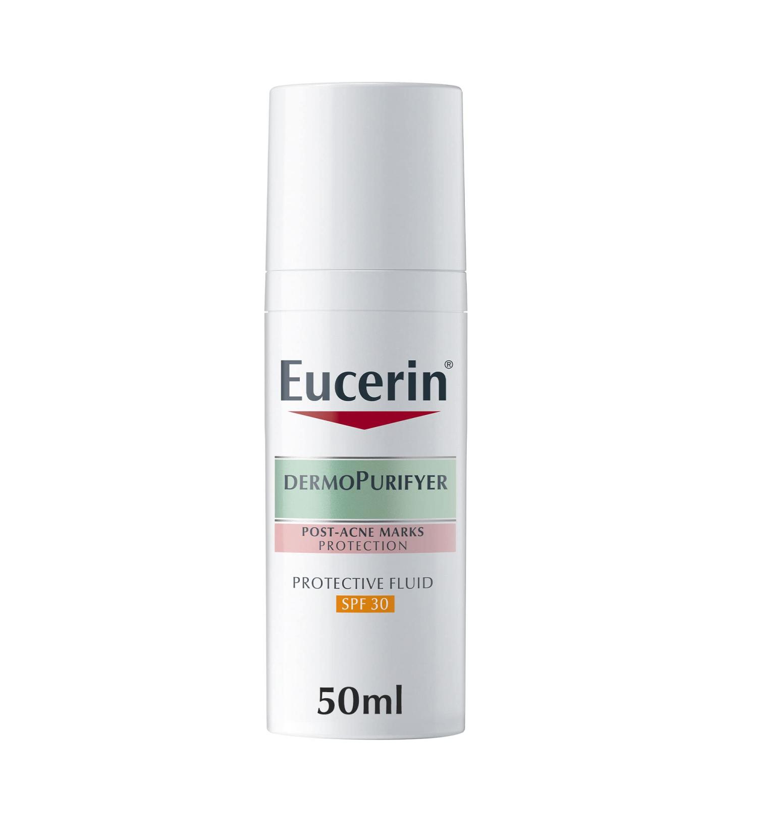 Eucerin DermoPurifyer Post Acne Marks Protective Fluid SPF30 50ml - Buy Online on GoSupps.com