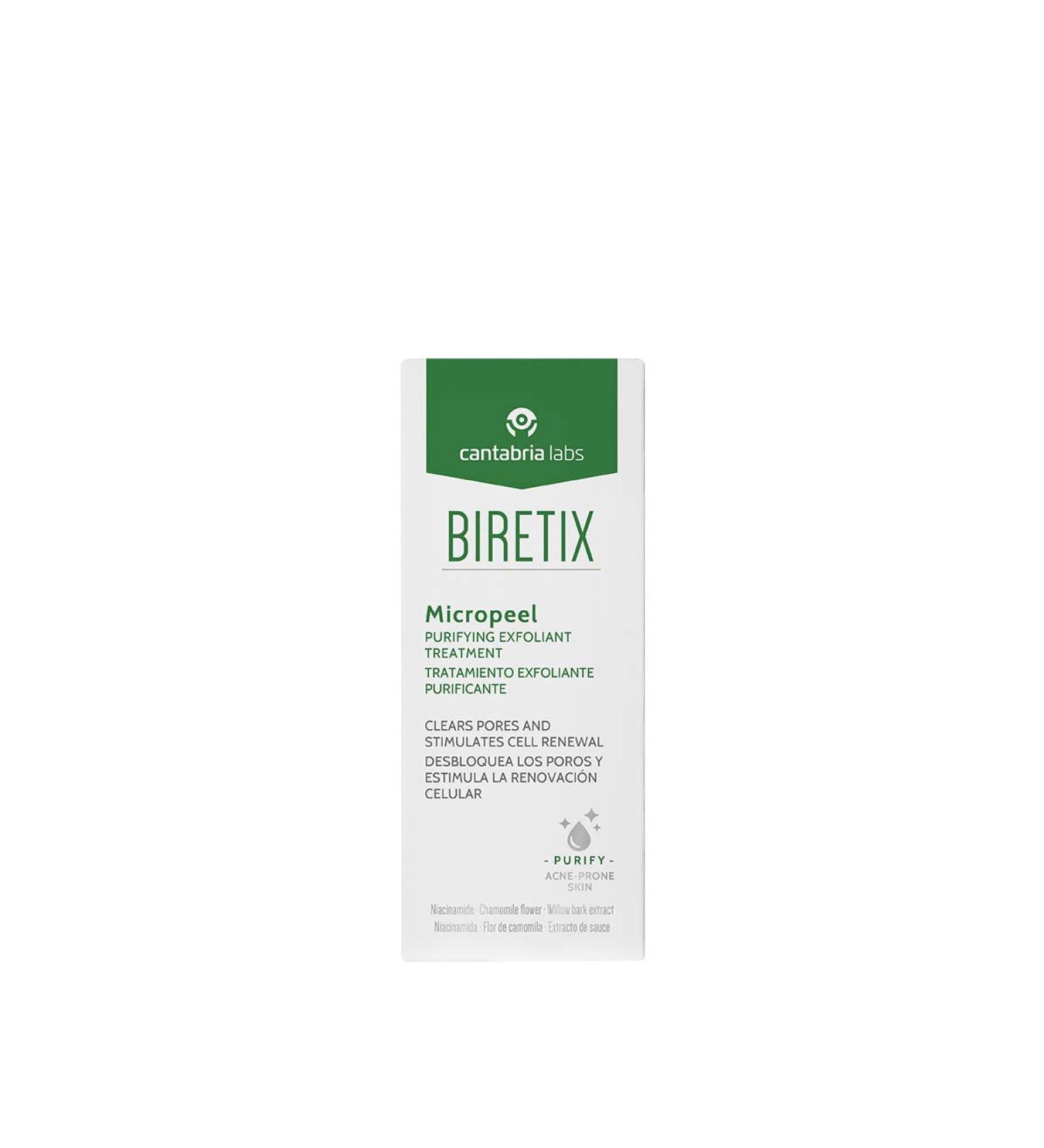 Biretix Micropeel Exfoliating Purifying 50ml - Best Acne Treatment | International Shipping Available - Buy Online on GoSupps.com