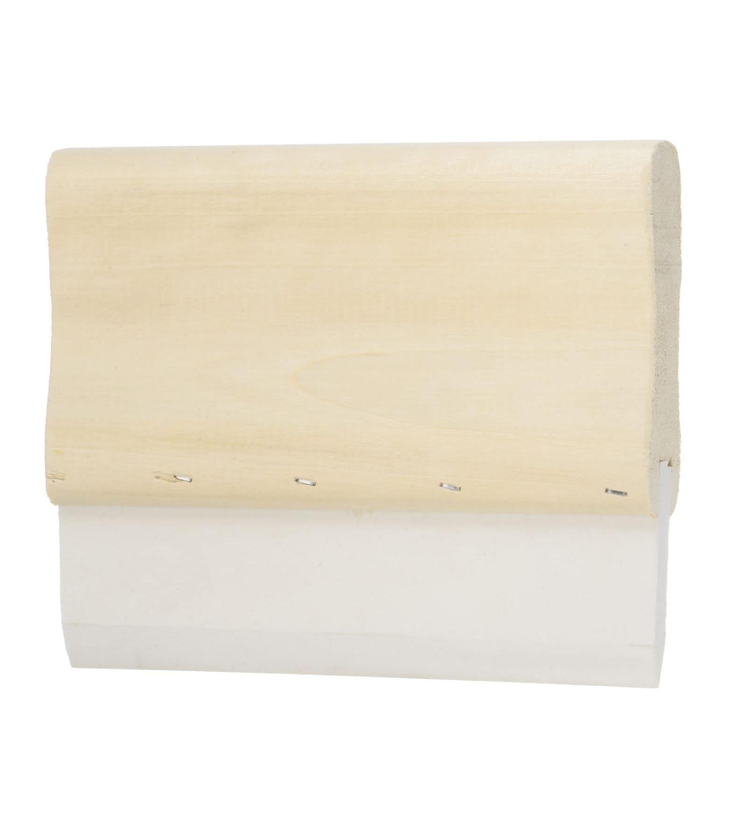 HARFINGTON 6 Inch Screen Printing Squeegee - 65 Durometer Rubber Blade Wooden Handle - Buy Online on GoSupps.com