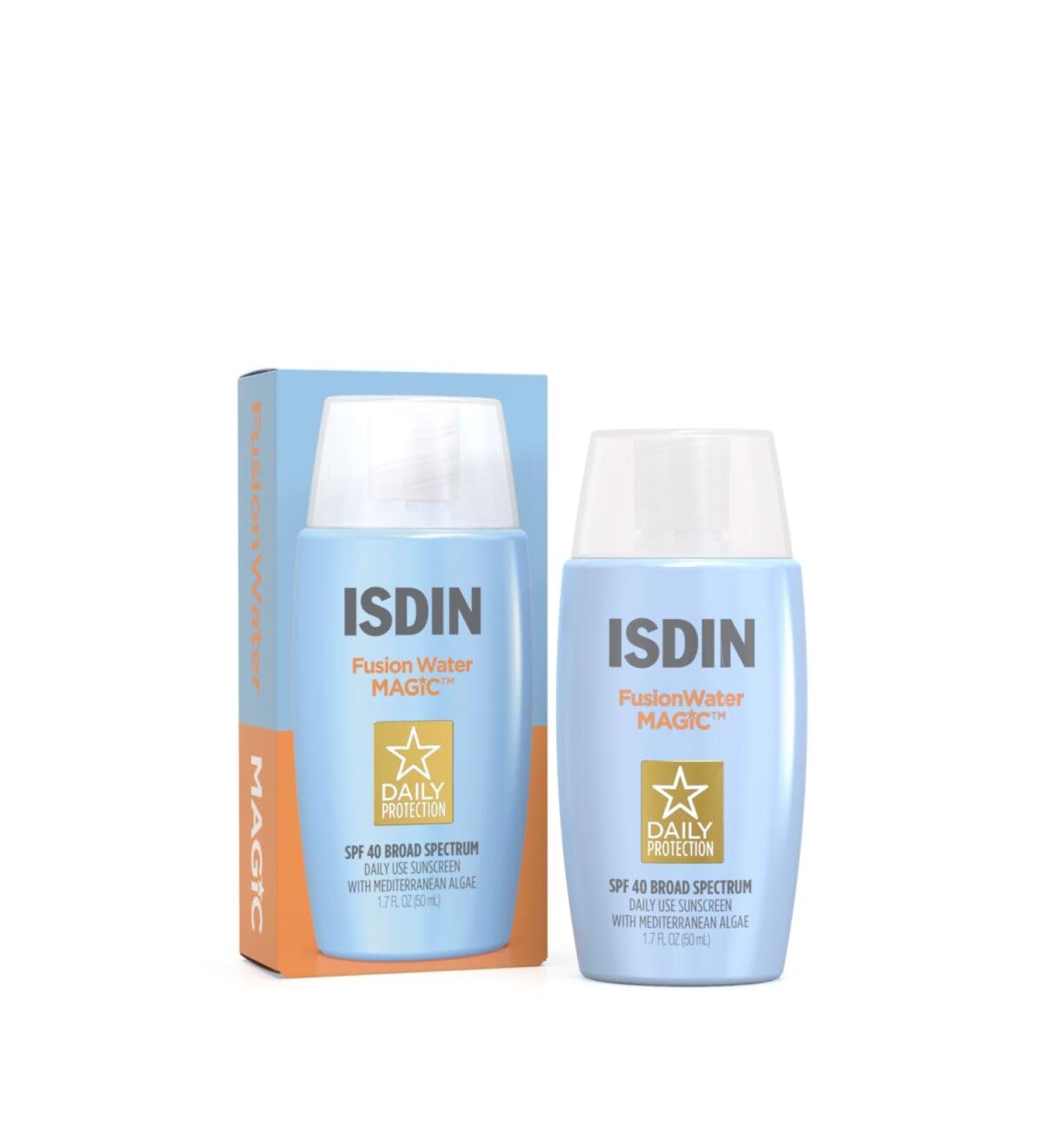 Fusion Water MAGIC Ultralight Broad Spectrum SPF 40 Sunscreen with Hyaluronic Acid and Vitamin E 50ml 1.7 Fl Oz (Pack of 1) - Buy Online on GoSupps.com