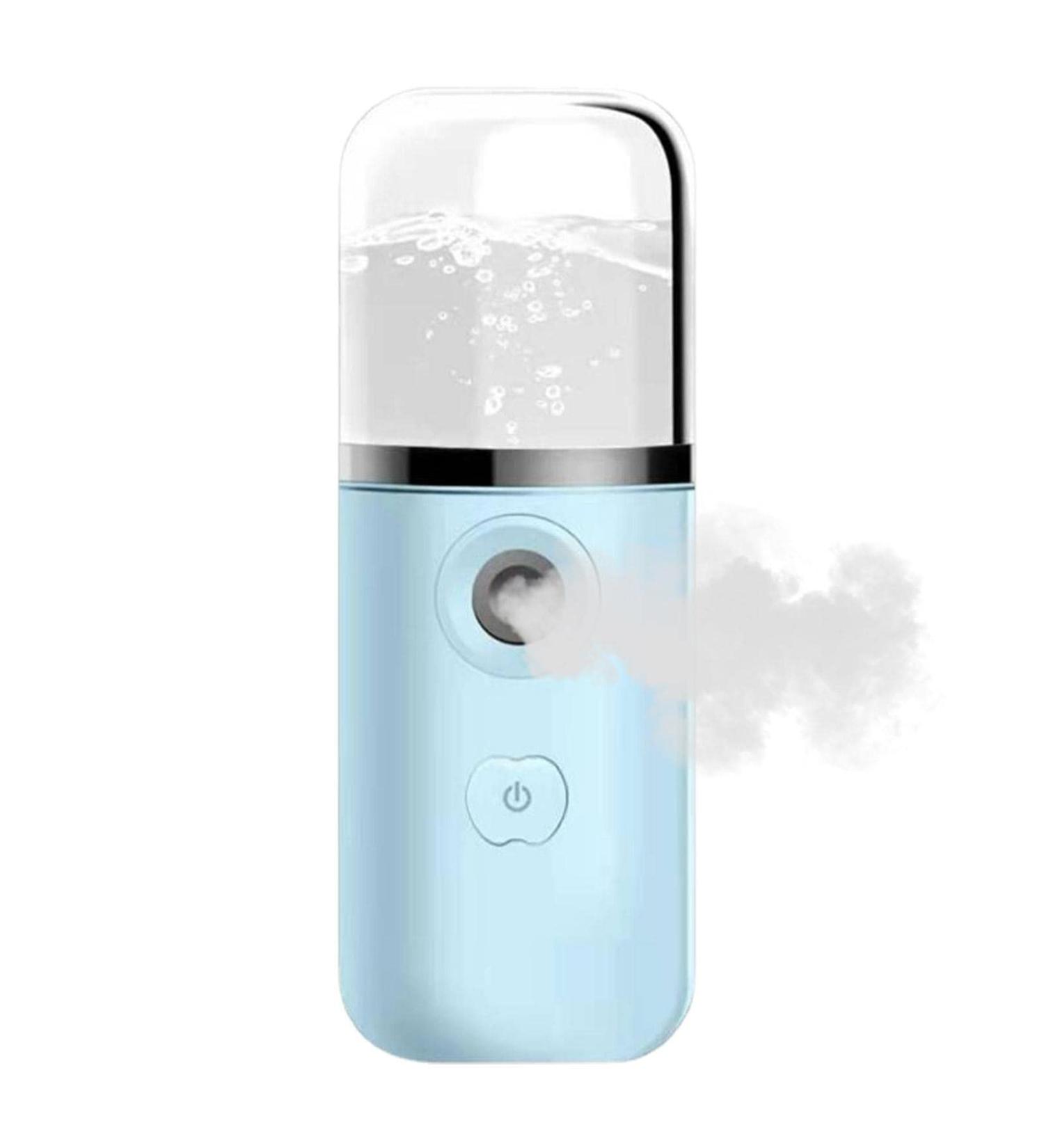 Nano Mister | Sprayer Mister Hydrating Portable - Eyelash Aftercare Tool - Rechargeable Face Steamer for Lash Salon Make-Up & Skincare Treatments Ngumms Blue - Buy Online on GoSupps.com