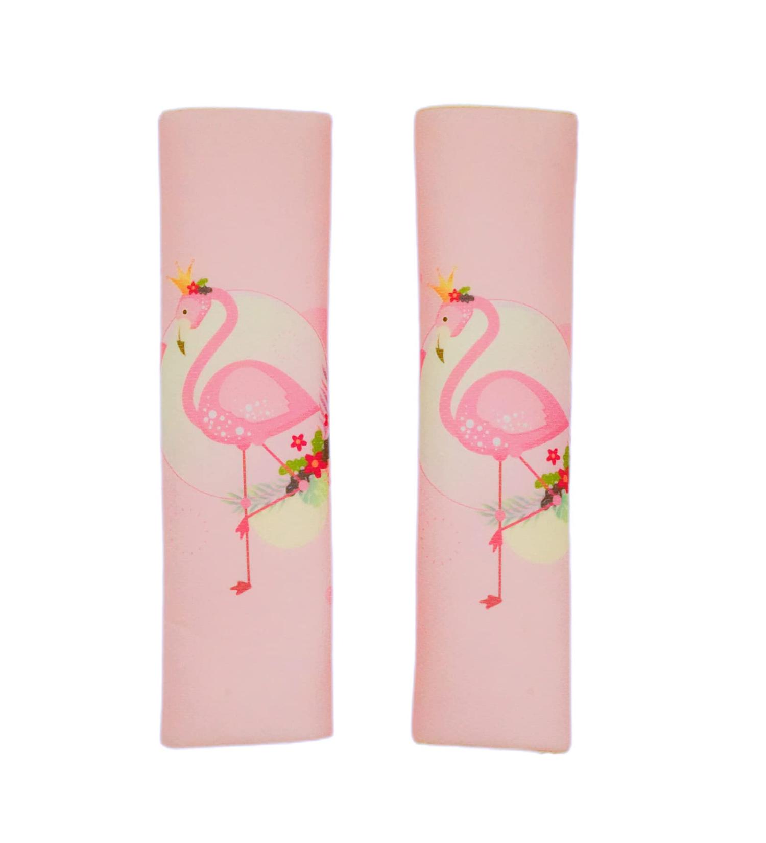 DWEE Flamingo Car Seat Belt Pillow 2Pcs - Head and Neck Support for Kids - Buy Online on GoSupps.com