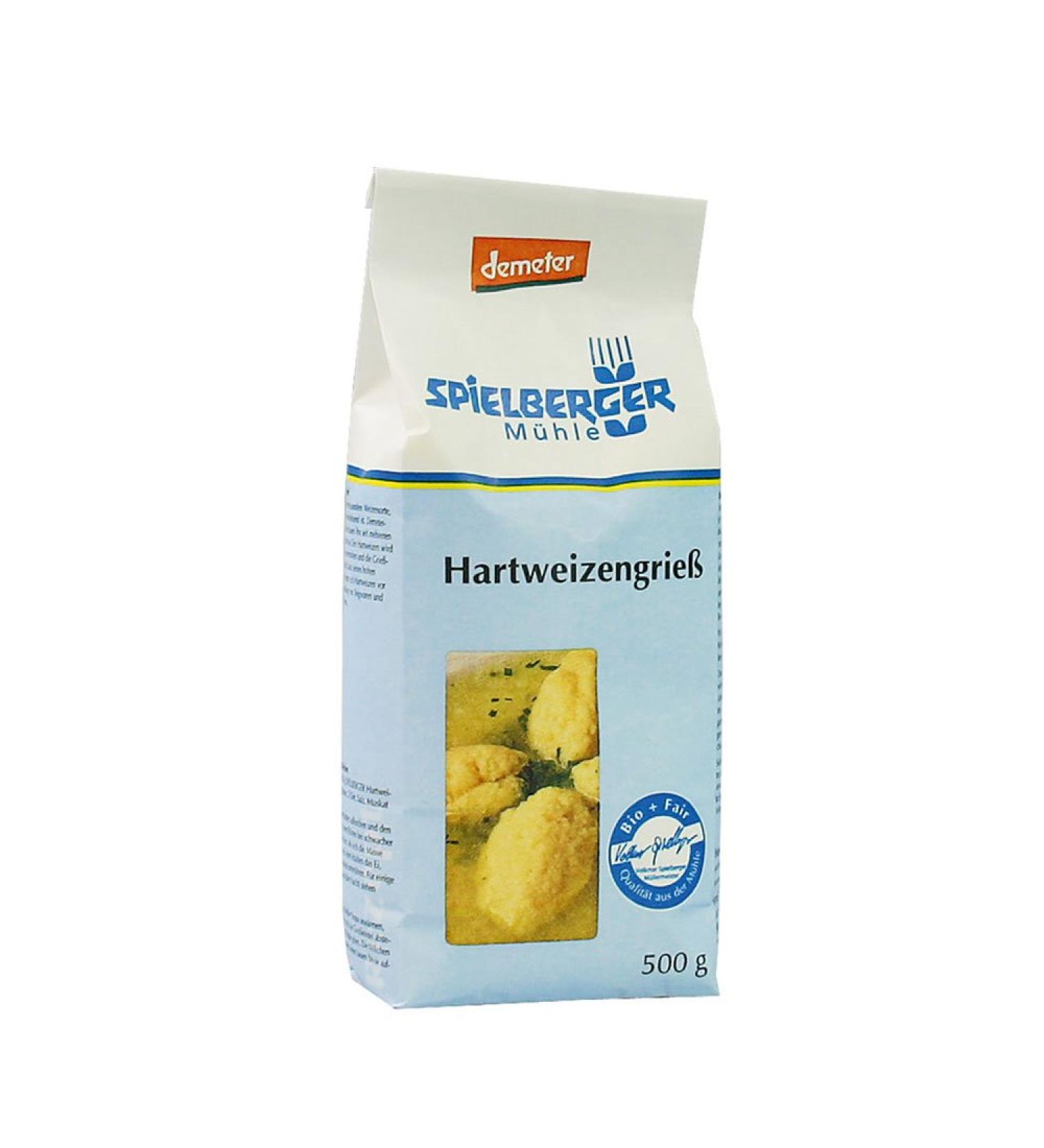Spielberger organic durum wheat semolina demeter (1 x 500 gr)