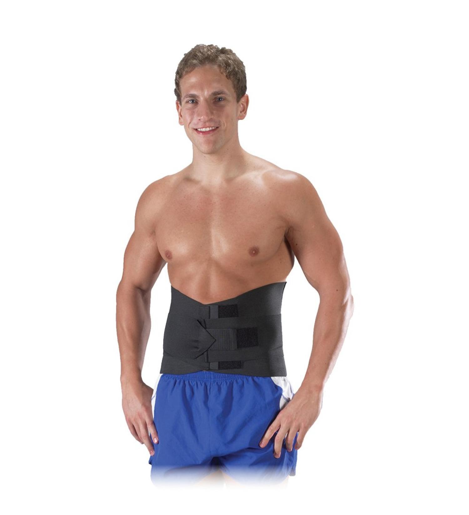 10 Inch Criss-Cross Support with Steels Black Large