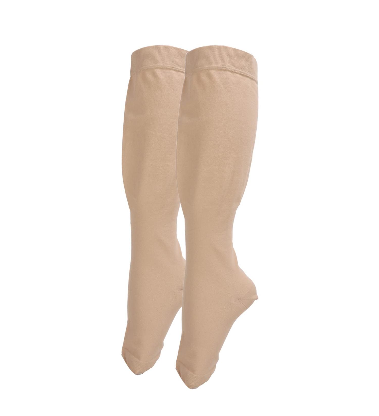 Fyearfly Varicose Vein Stockings | Knee Compression 23-32 mmHg | Thigh High Socks for Improved Blood Circulation | Unisex 5XL - Buy Online on GoSupps.com