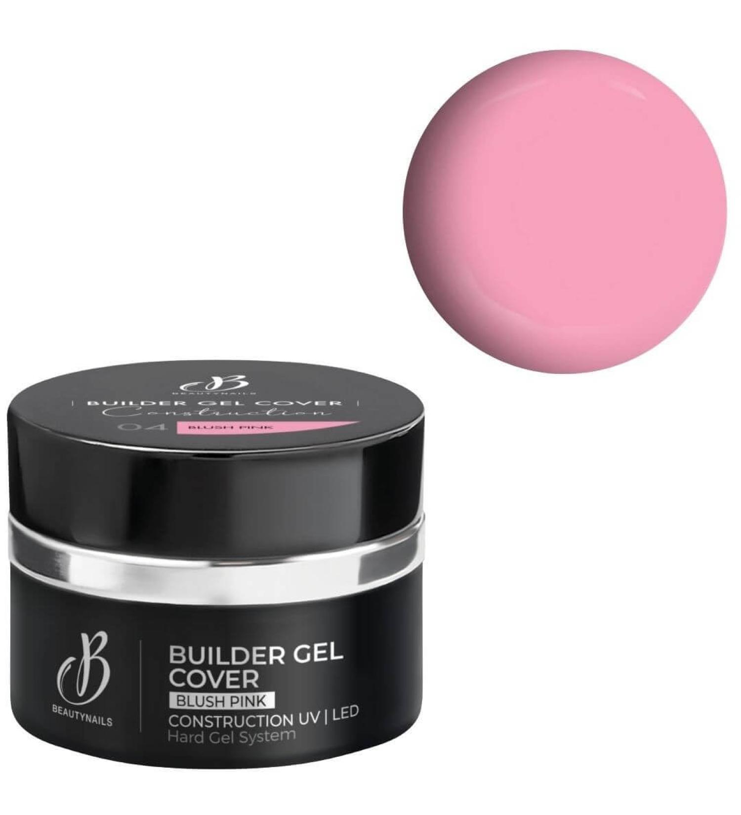  Beauty Nails Gel de construction Builder gel cover 04 Blush Pink Beauty Nails 50g - Buy Online on GoSupps.com