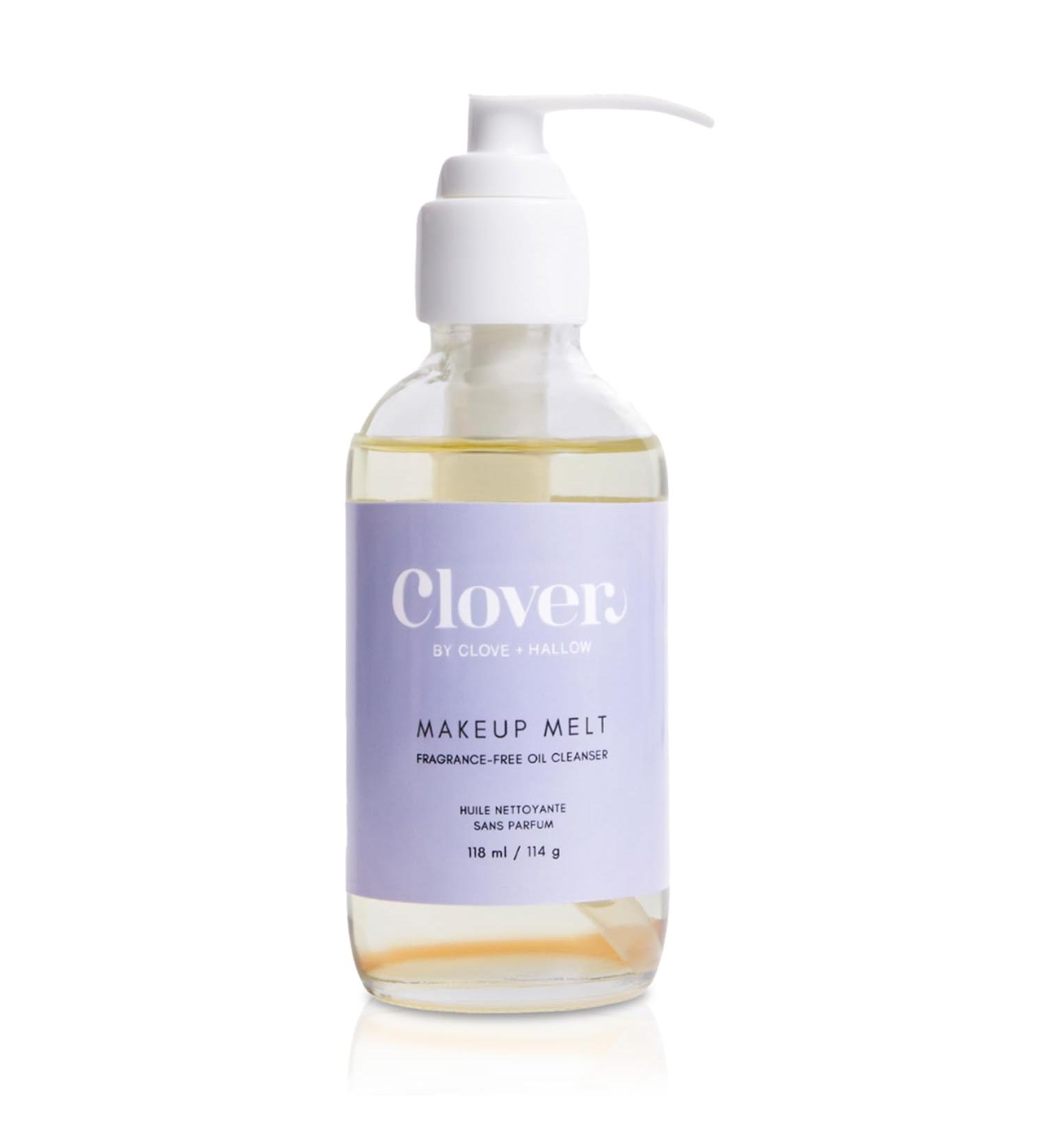 Clover Makeup Melt Milky Cleansing Oil | Gentle Makeup Removal Skin-Friendly Formula and Residue-Free Rinse | Cruelty-Free & Vegan Face Oil - 118 ml - Buy Online on GoSupps.com