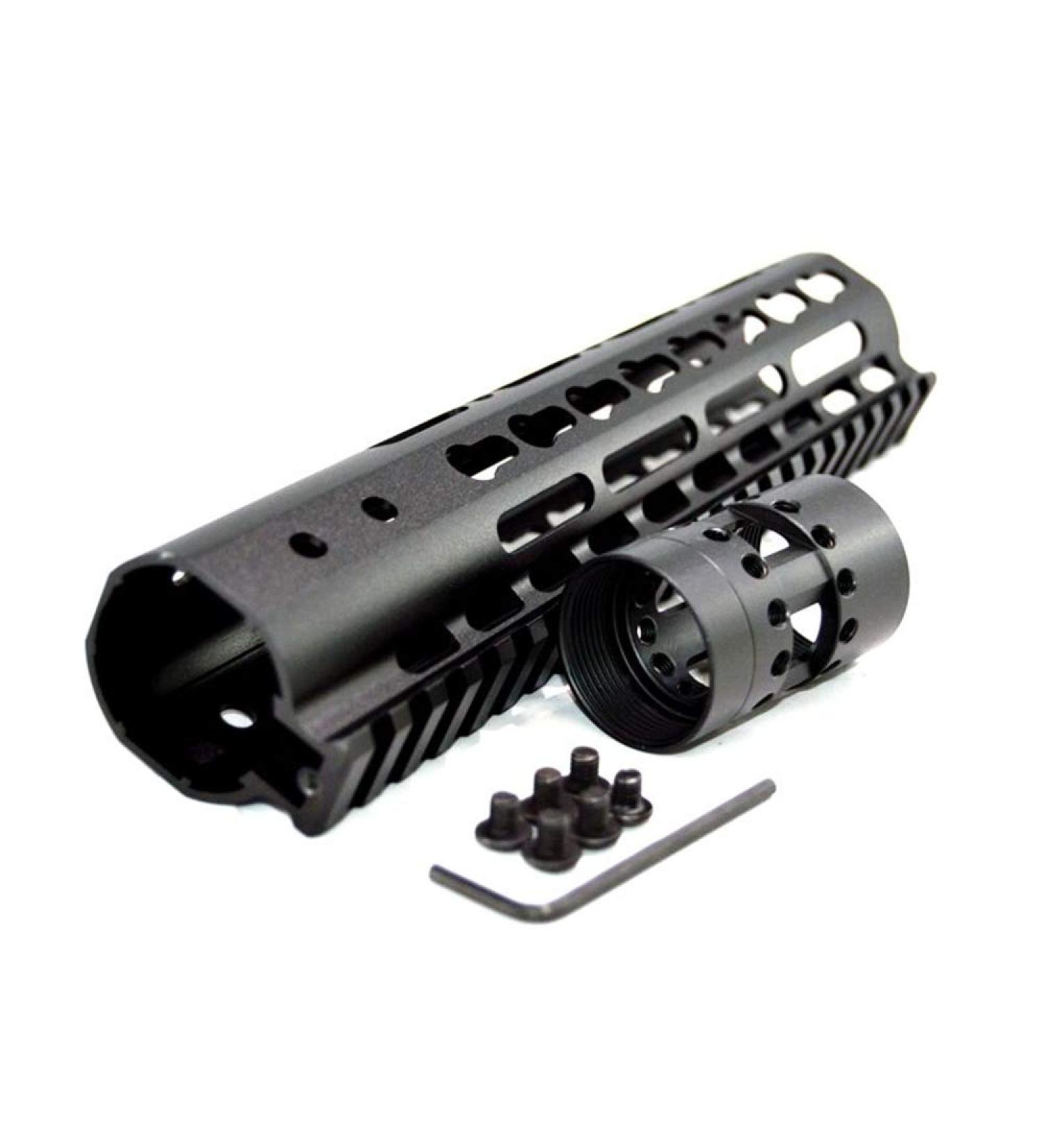 FIRECLUB Free Float Keymod Handguard for AR15 - 9 10 12 13.5 15 Inches | Tactical Picatinny Rail - International Shipping Available - Buy Online on GoSupps.com