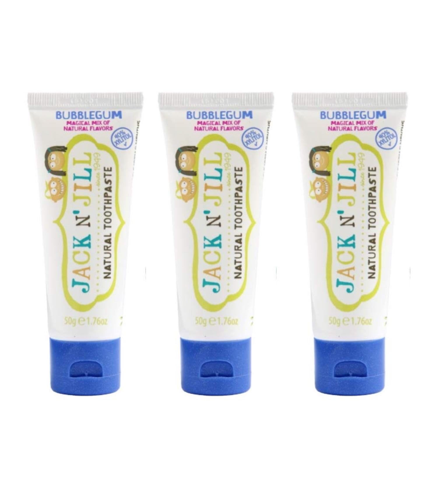 Jack N' Jill Bubblegum Toothpaste 50g (Pack of 3)