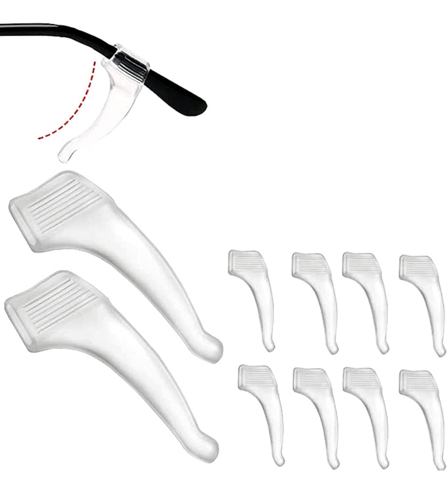30pcs Slipproof Silicone Ear Hooks | Anti-Slip Glasses Holder & Slide Stopper - Secure Your Glasses Internationally - Buy Online on GoSupps.com