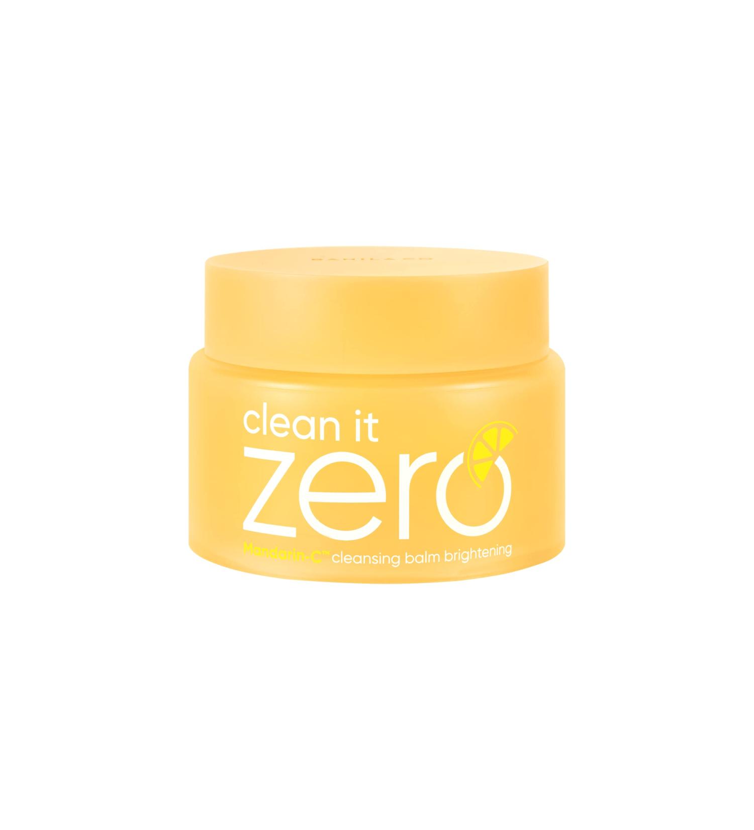 Buy BANILA CO Clean it Zero Mandarin-C Cleansing Balm - Brightening Makeup Remover with Vitamin C | Korean Skincare for Glowing Skin - 100ml - Buy Online on GoSupps.com