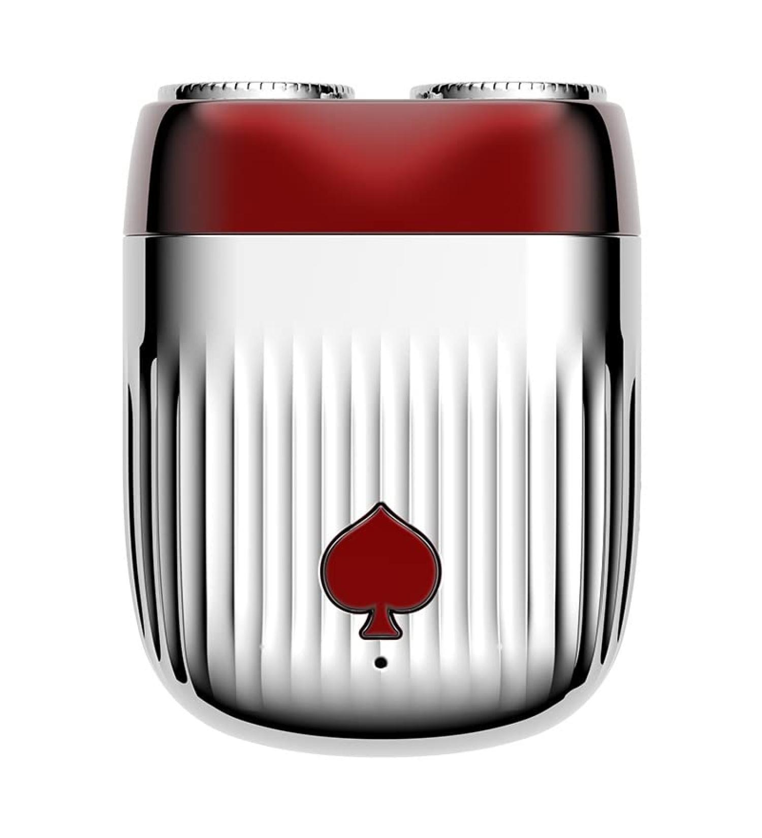 Men's Electric Shaver | Waterproof Cordless Razor for Wet & Dry Shaving | USB Rechargeable Travel Shaver (Red - Buy Online on GoSupps.com