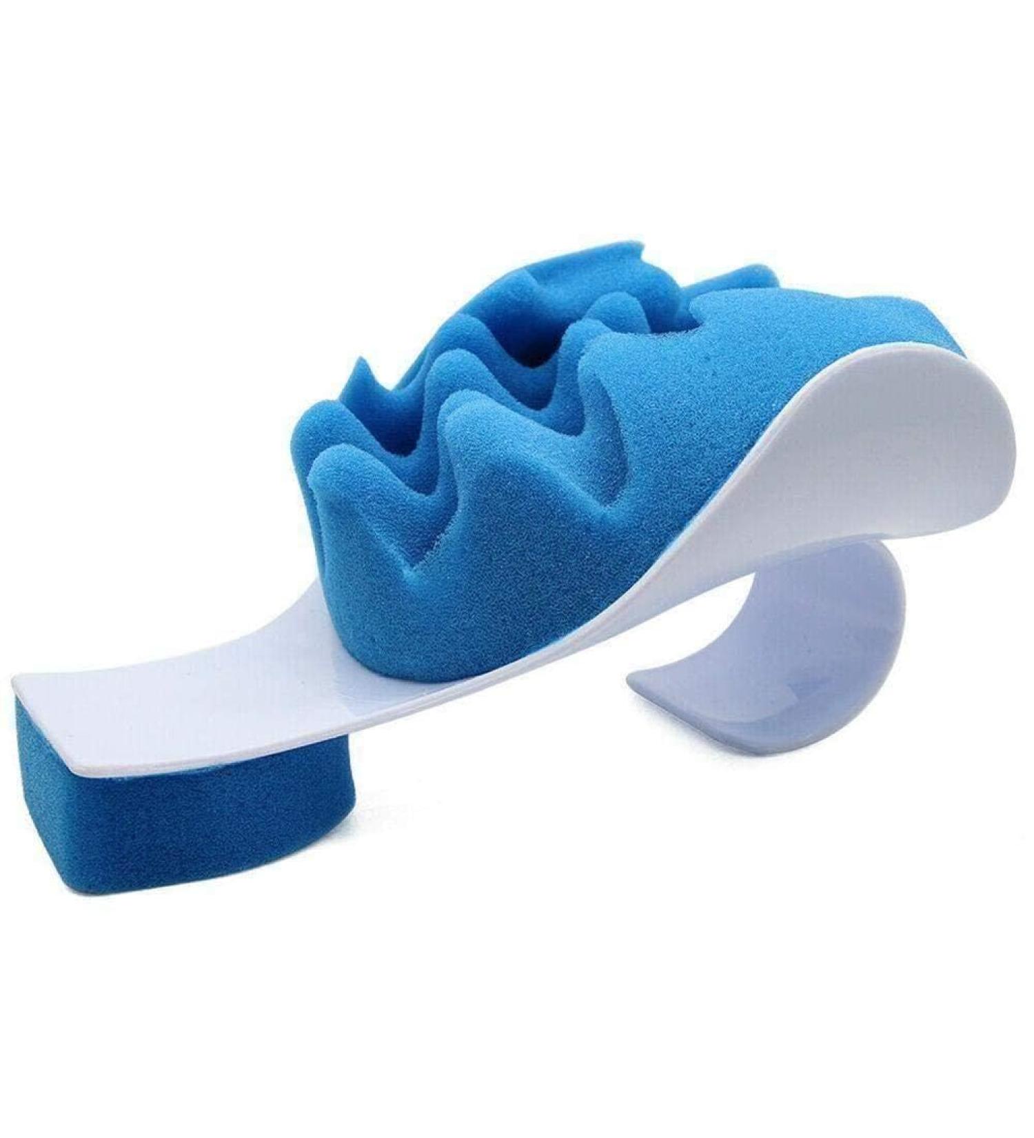 Massage Pillow Support Cervical Pillow Pain Device for Cervical Align Relief Traction Relax Spine - Buy Online on GoSupps.com