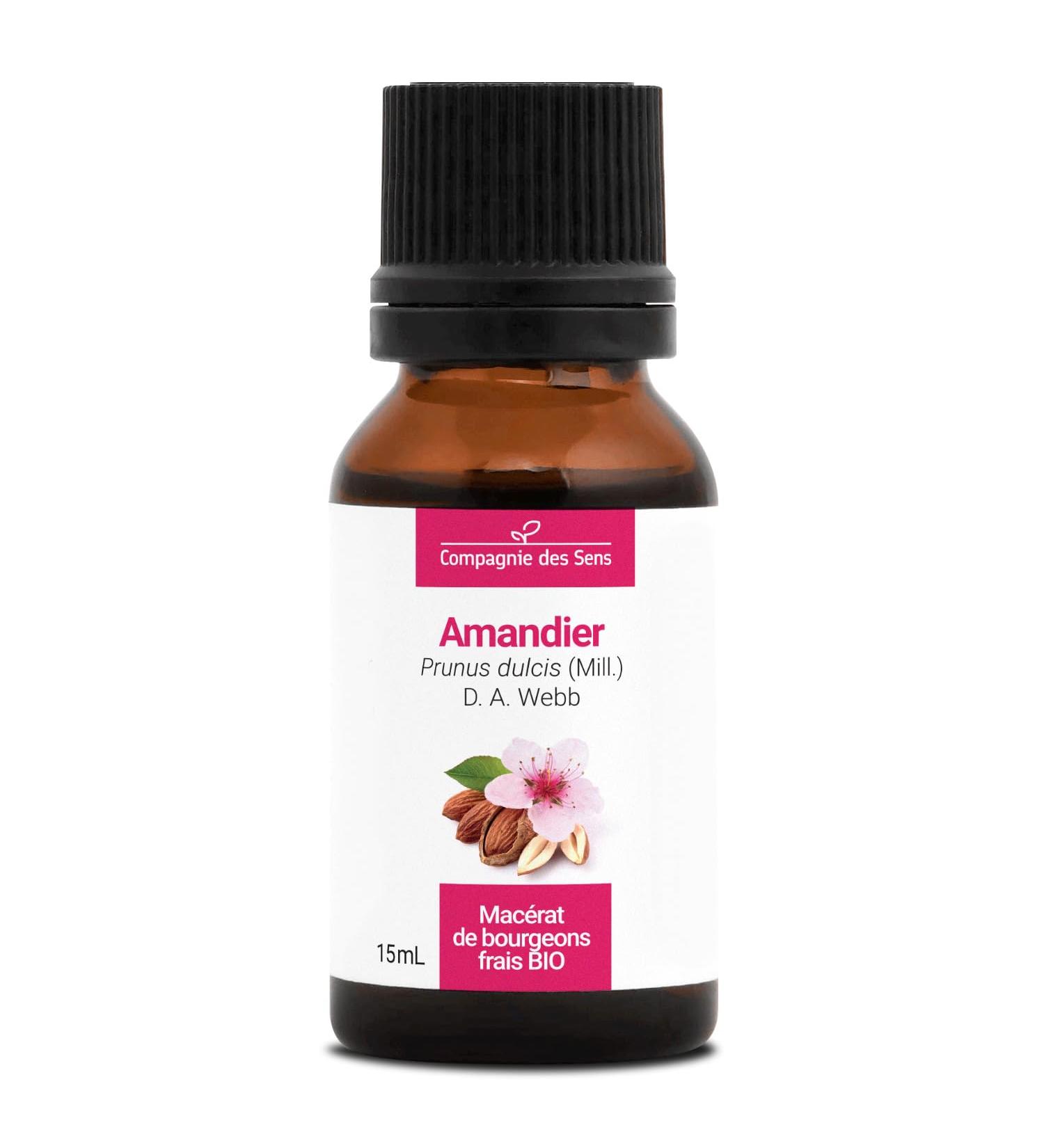 La Compagnie des Sens Organic almond tree - 15mL - (Prunus Dulcis) Macerate concentrated with fresh buds
