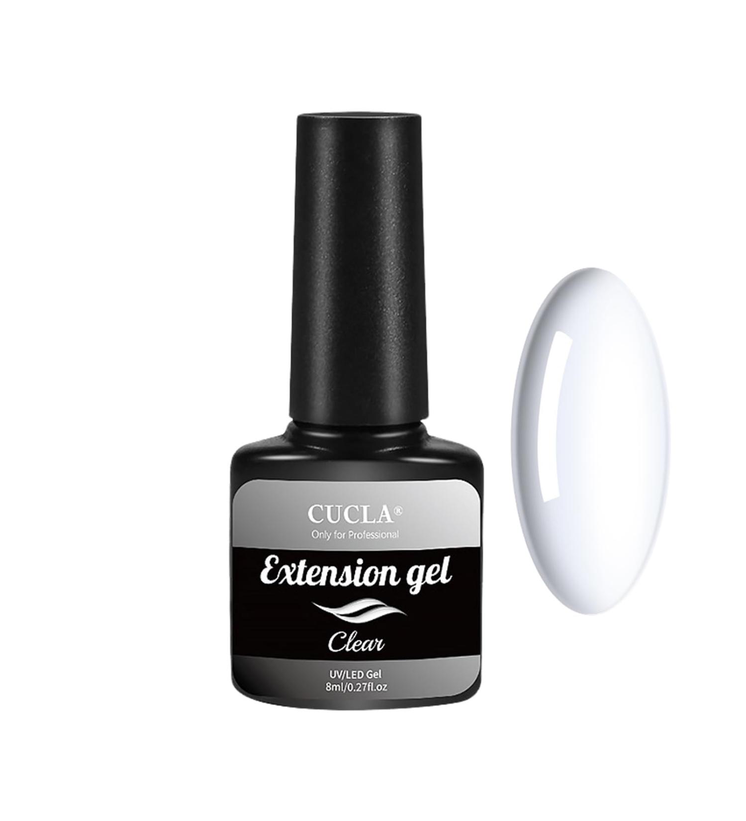 Gel Nail Polish - 8ml Builder Gel Clear Builder Nail Gel for Nails 5 In 1 UV Nail Polish Strengthener Extension Gel Base Gel Rhinestone False Nail Tips Glue Gel in a Bottle (8ml) - Buy Online on GoSupps.com