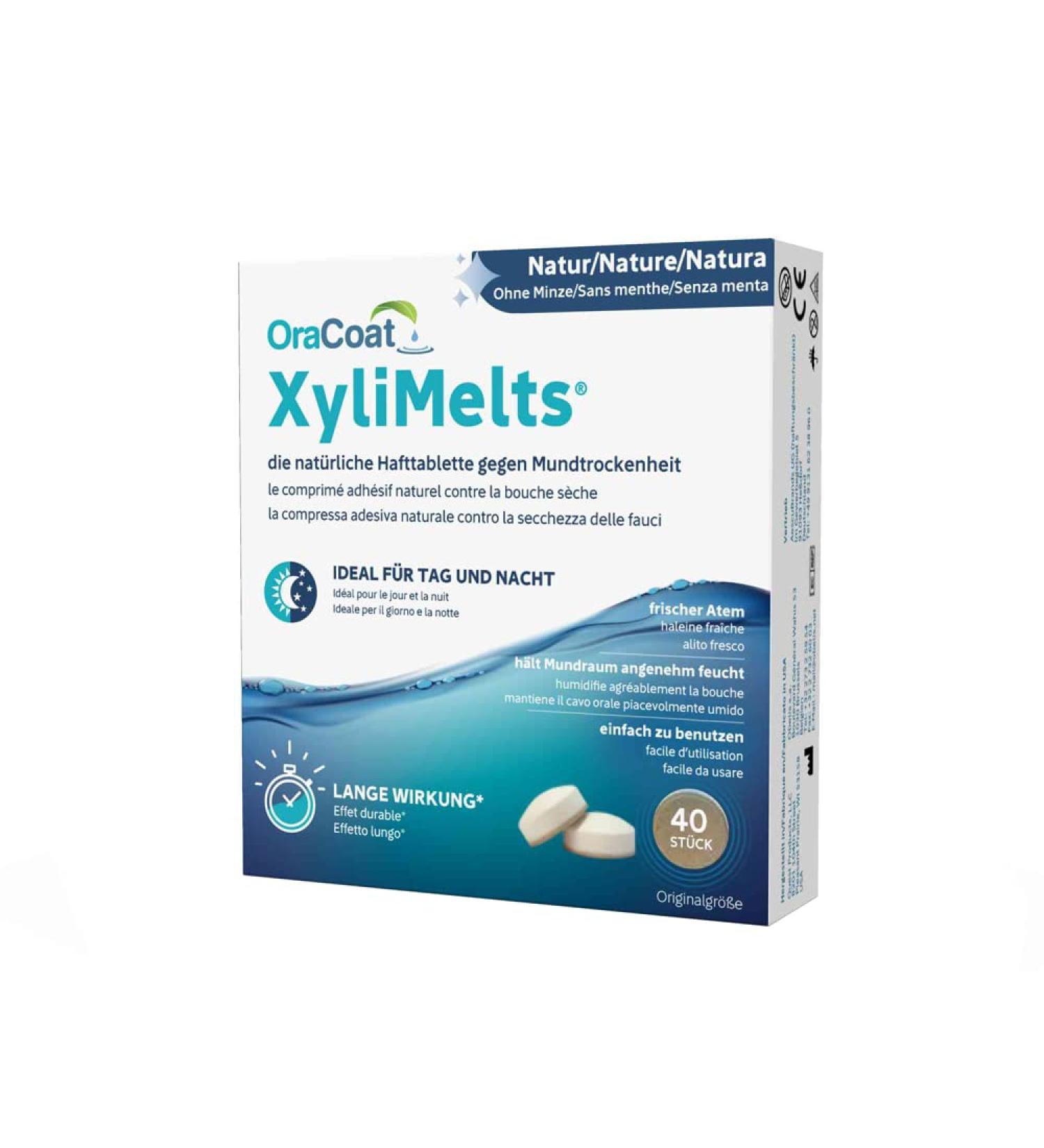 OraCoat XyliMelts - 40 Adhesive Discs for Dry Mouth Relief - Neutral Flavor - Buy Online on GoSupps.com