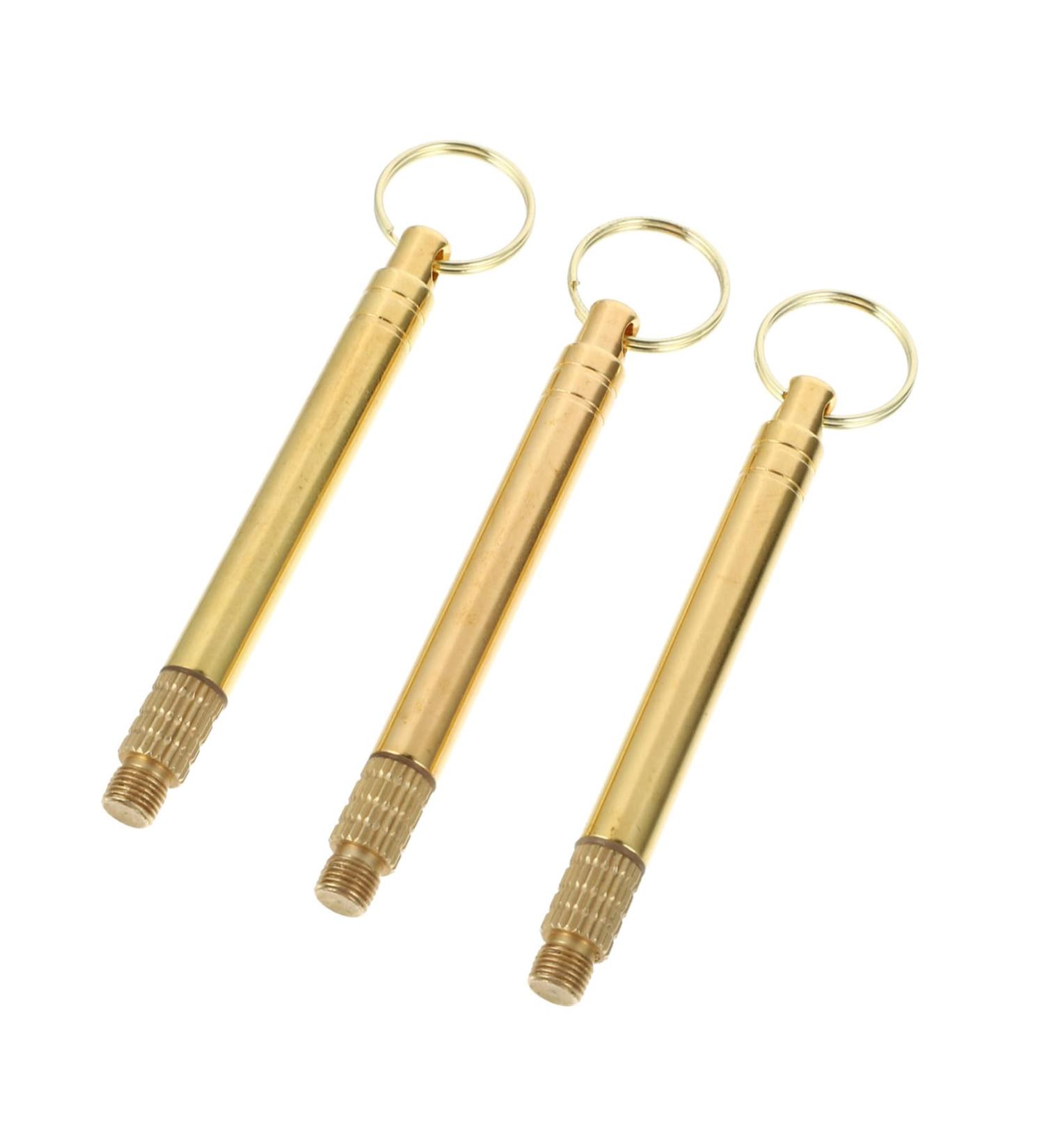 TOVINANNA 3pcs Multipurpose Ear Cleaning Tools Professional Brass Earwax Removal Kit Non-Slip Handle for Ear Wax Removal and Canal Massage - Buy Online on GoSupps.com