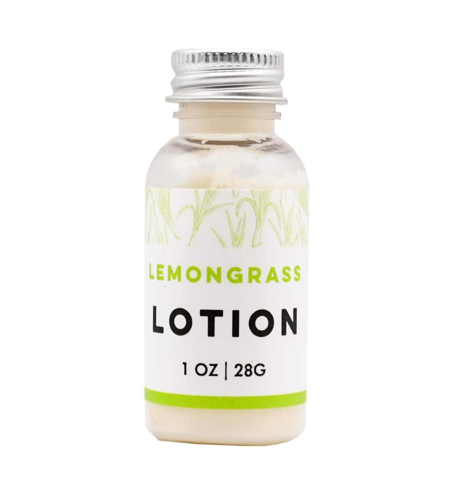 NATURE'S APOTHECARY Lemongrass Lotion For Dry Skin | Travel 1oz. | Silky Nourished & Hydrated Skin | Hypoallergenic All-Natural Plant-Derived Made in USA by DAYSPA Body Basics - Buy Online on GoSupps.com