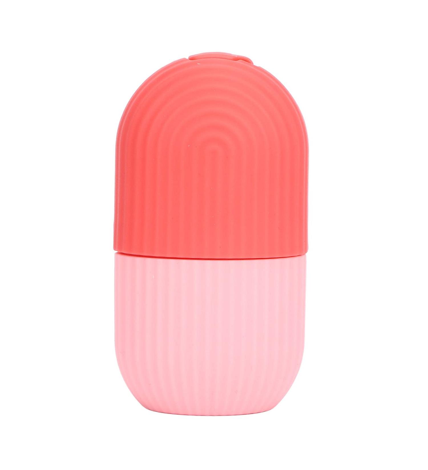 Buy Ice Face Scooters - Silicone Non-Slip Handle for Pain Relief & Skin Tightening | Durable Facial Massage Tool (New Pink) - Buy Online on GoSupps.com