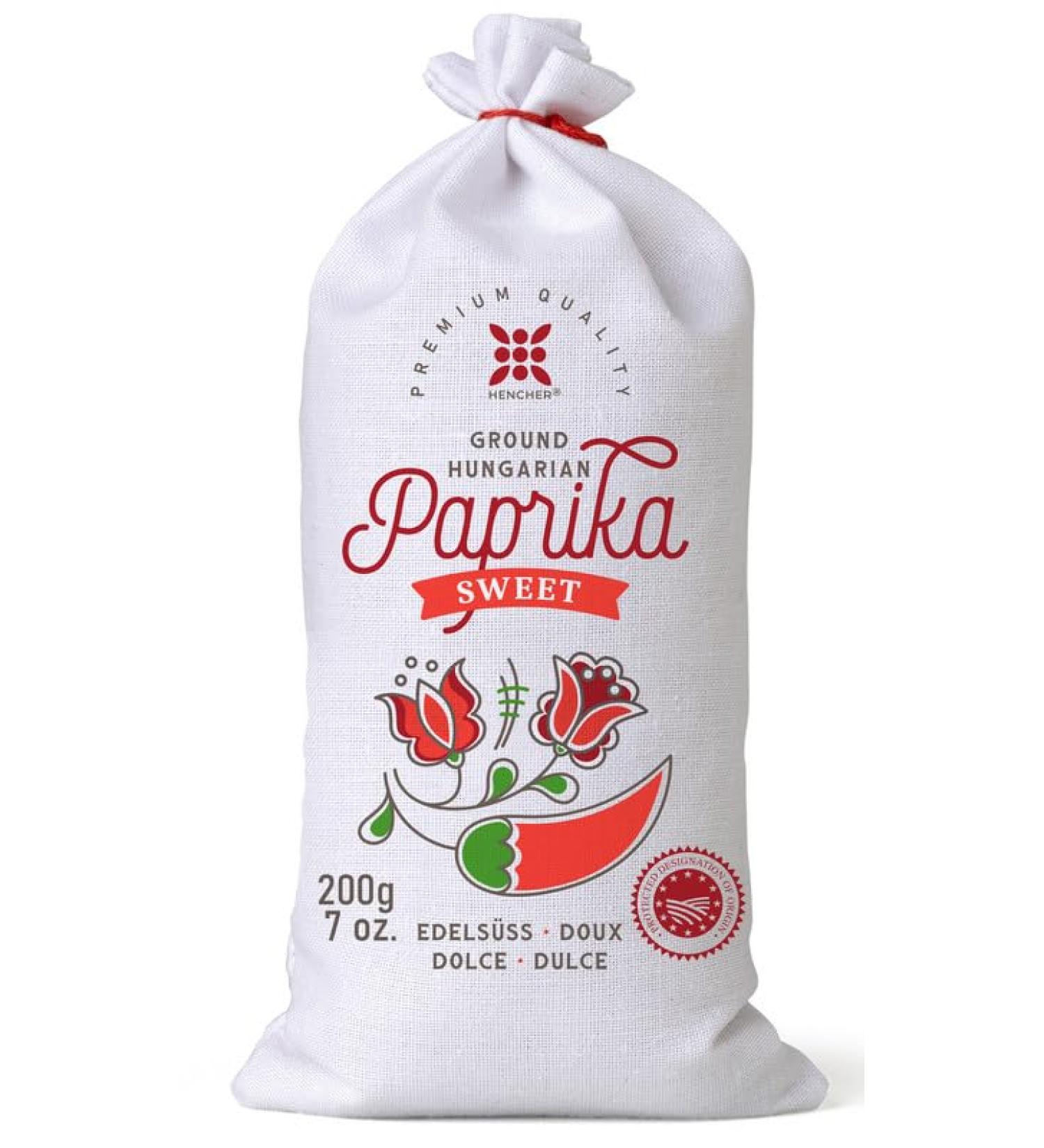 Paprika noble sweet ground Hungarian (200g) Original Delicatessen Paprika Powder Noble Sweet 200g
