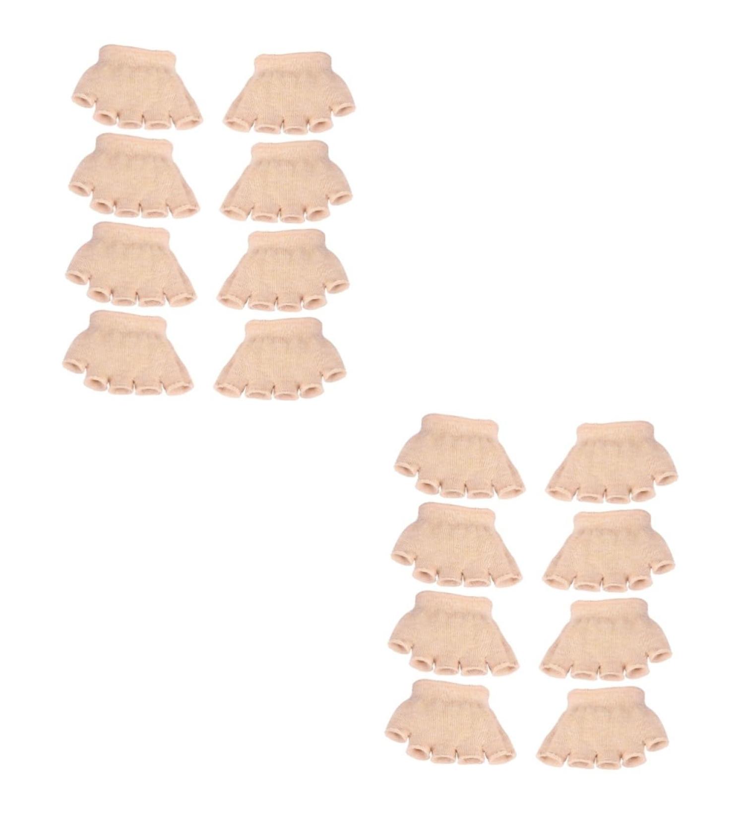 Beaupretty 8 Pairs Peep-Toe No-Show Socks for Men & Women | High Heel Five Toes & Half Socks - Perfect for Any Occasion - Buy Online on GoSupps.com