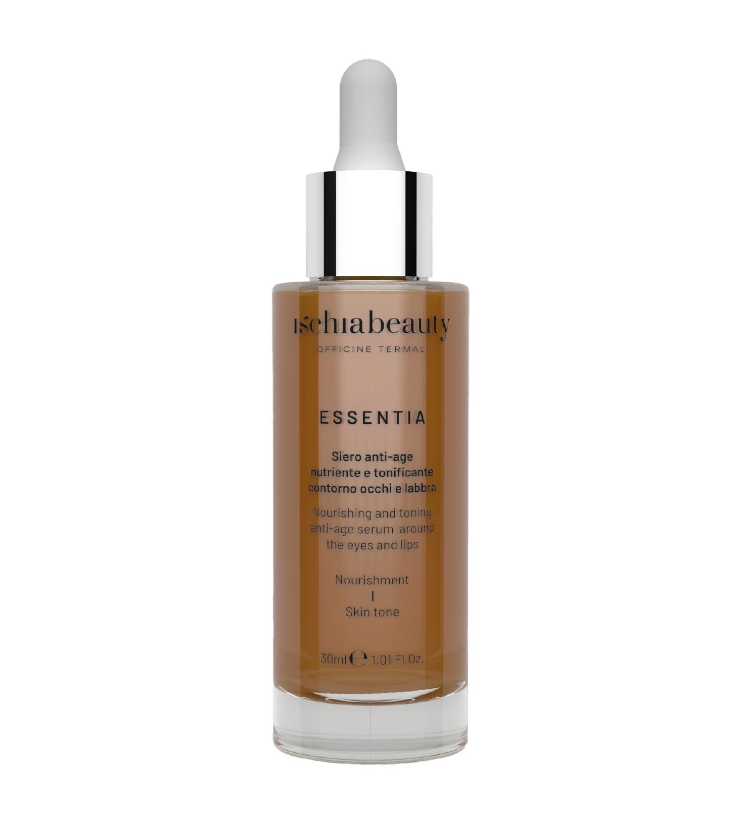 Ischia Beauty Nourishing and Toning Anti-Aging Serum for Eye and Lip Contour with Ischia Thermal Water - 30ml - Buy Online on GoSupps.com
