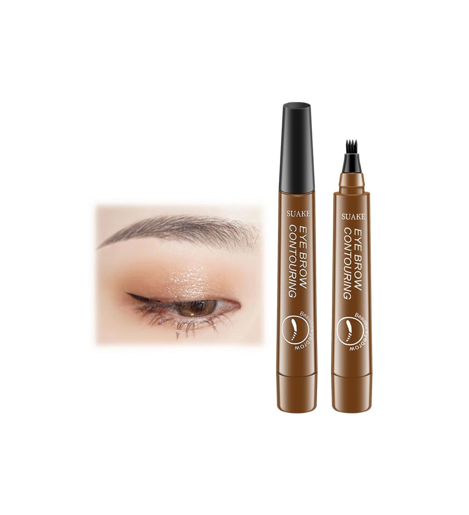Lightsbetter Waterproof Brow Pen Precisely My Brow Pencil Magical Waterproof Brow Pen Tint My 4 Tip Brow Waterproof 24h Smudge Proof 5 Colours Available (01#) - Buy Online on GoSupps.com